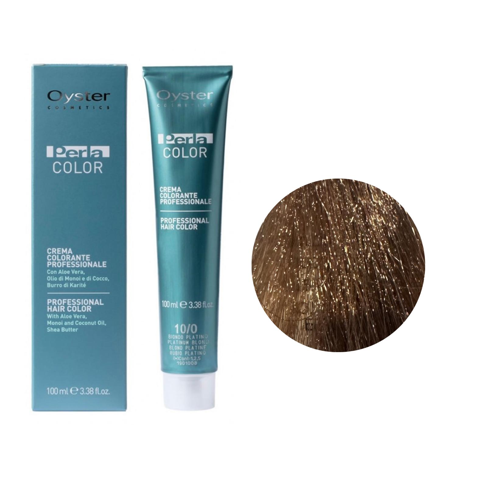 Colore Capelli Professionale N. 7/3 Biondo Dorato Perla Color Oyster Cosmetics 100ml