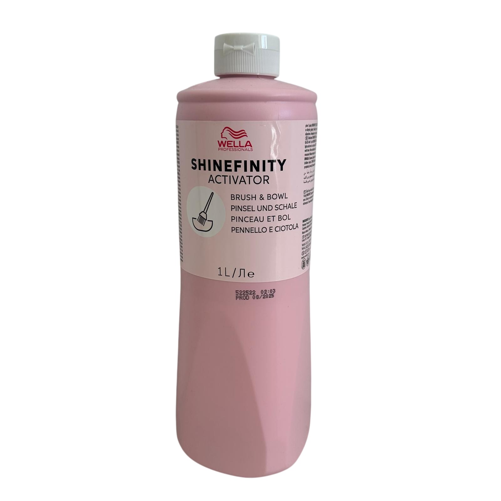 Attivatore Emulsione Ossidante 2% per Ciotola Shinefinity 1L Wella Professional