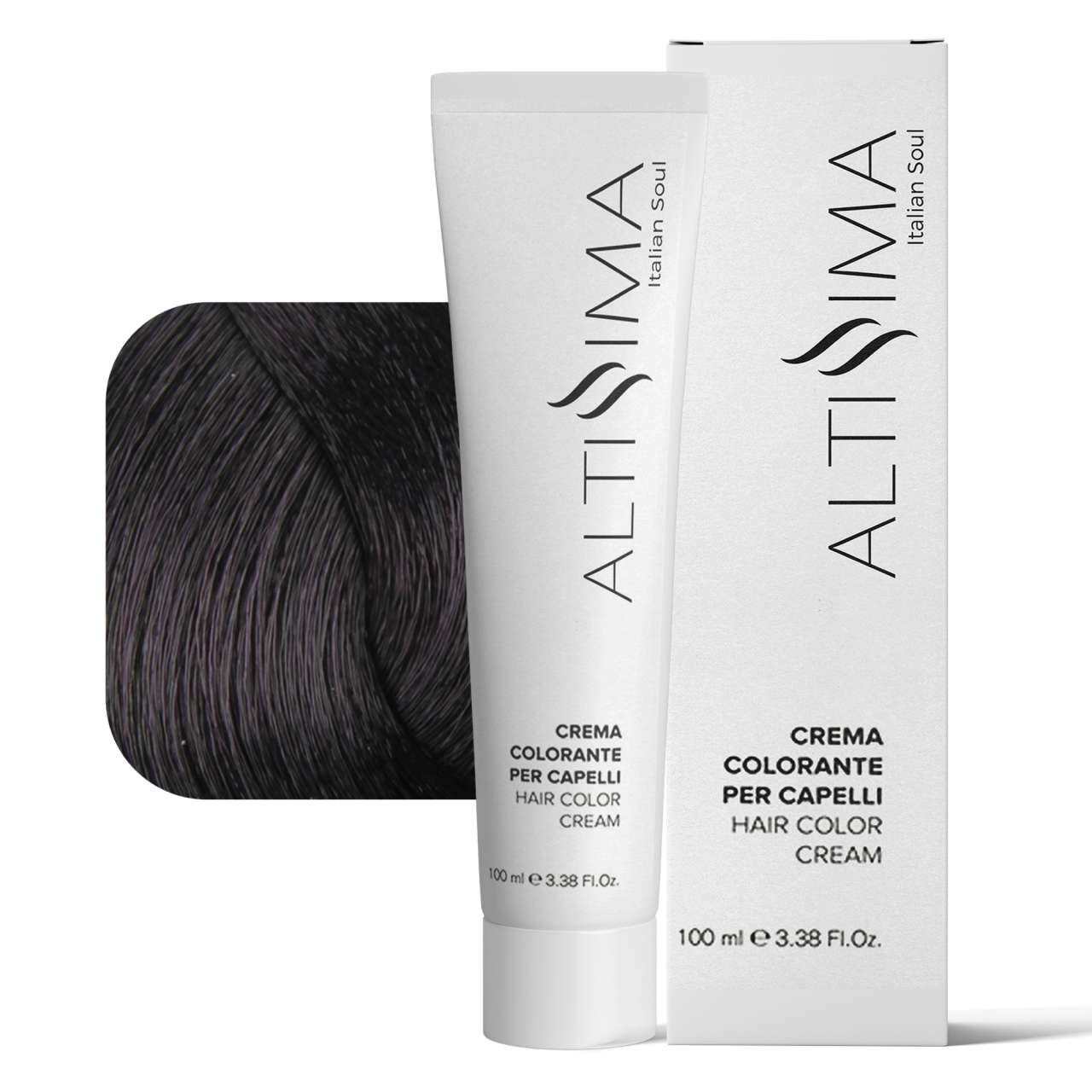 Colore Permanente Tintura Per Capelli 4 Castano Altissima 100ml