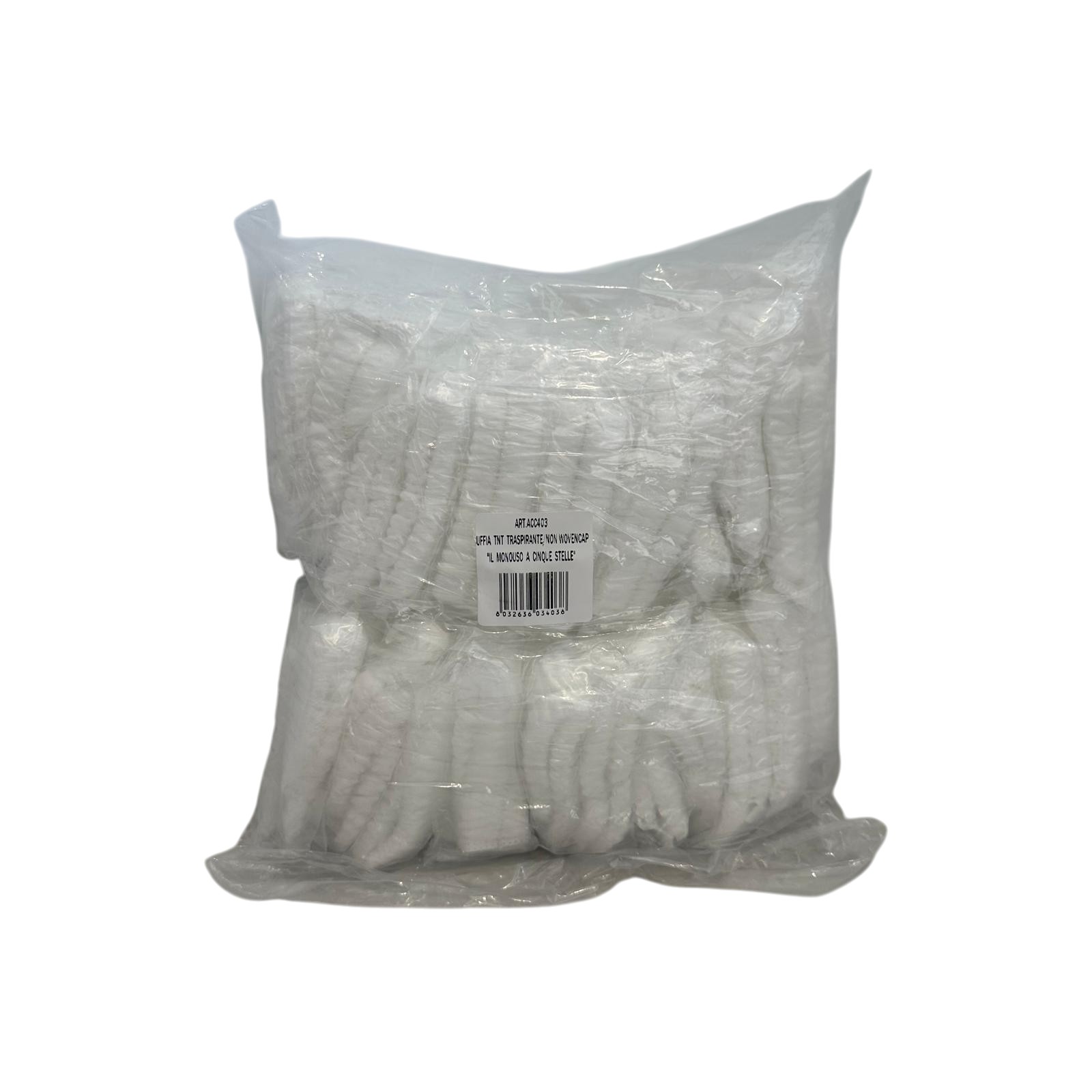 Cuffia In TNT Traspirante Monouso 100pz
