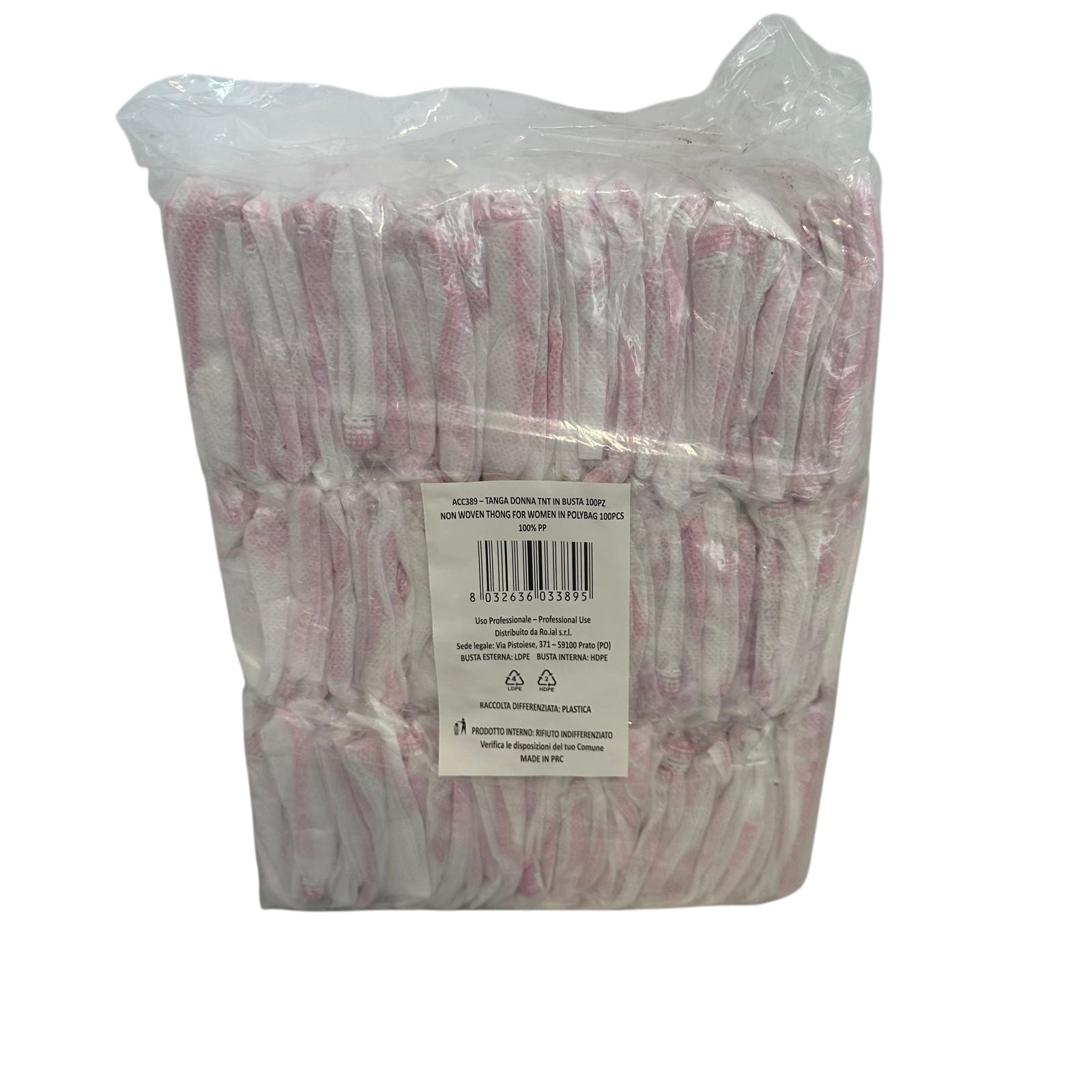 Tanga Monouso In Tnt Imbustati Singolarmente x 100pz