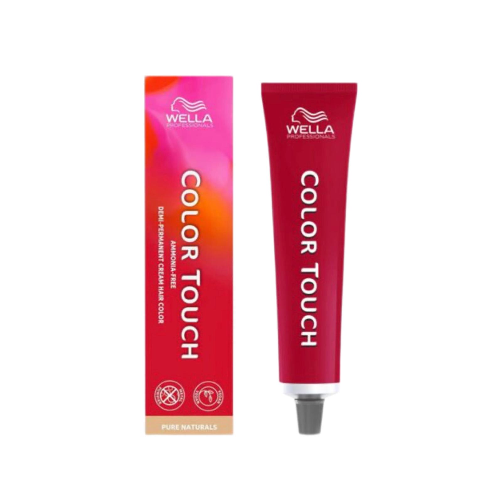 Colore Per Capelli Senza Ammoniaca Color Touch N. 8/38 Biondo Chiaro Oro Perla Wella Professionals 60ml