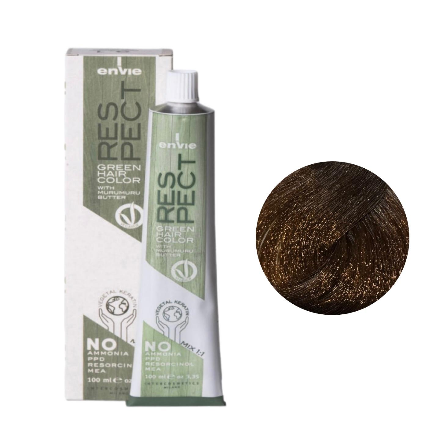 Envie Tinta in Crema Senza Ammoniaca Respect Green 100ml 7.3 Biondo Dorato
