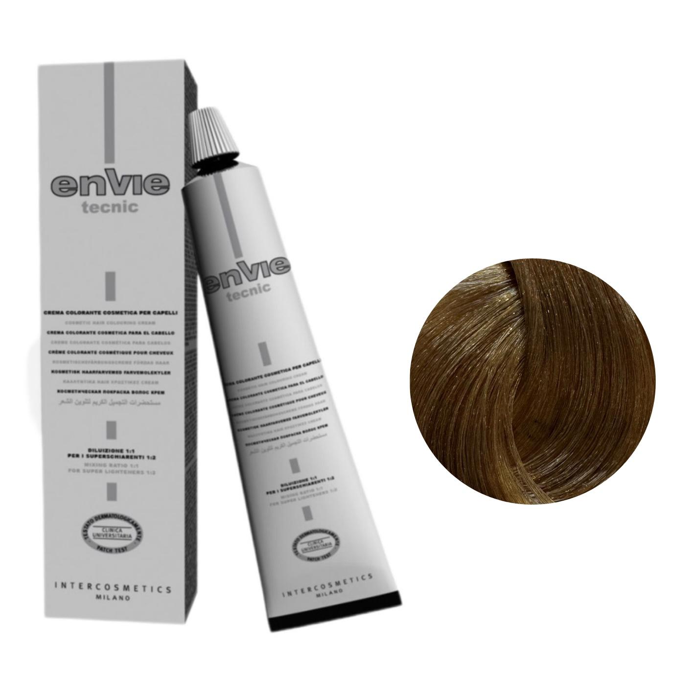 Colore Capelli Professionale Con Ammoniaca Envie 100ml N. 8.3 Biondo Chiaro Dorato