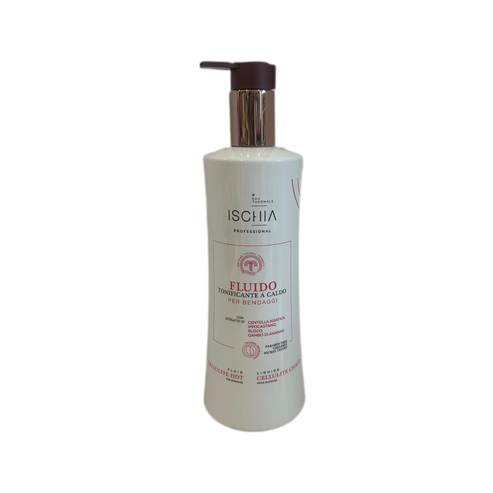 Fluido Per Bendaggi Corpo Anticellulite Caldo Ischia 500ml