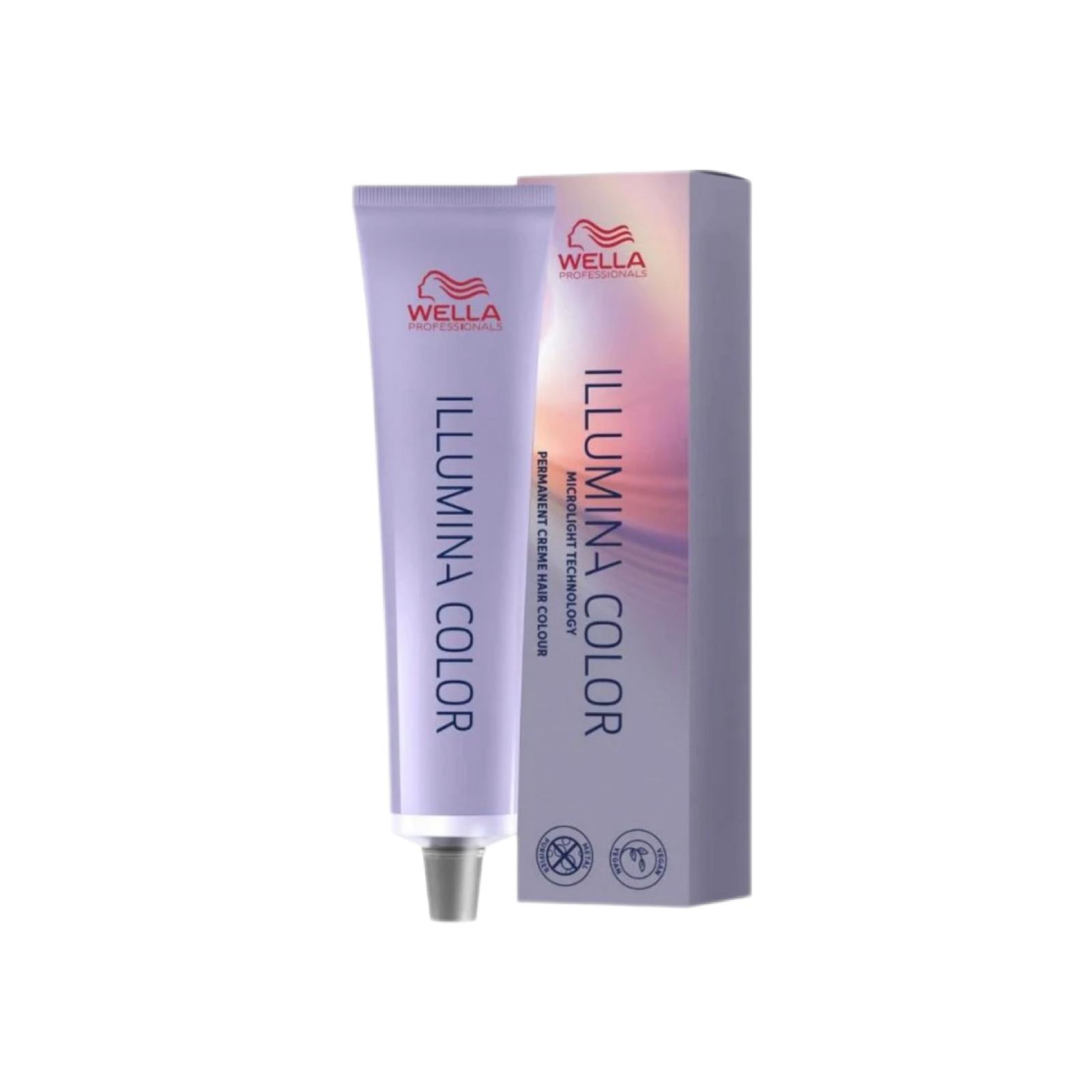 Colore Capelli N. 7/75 Biondo Medio Sabbia Mogano Illumina Color Wella Professionals 60ml