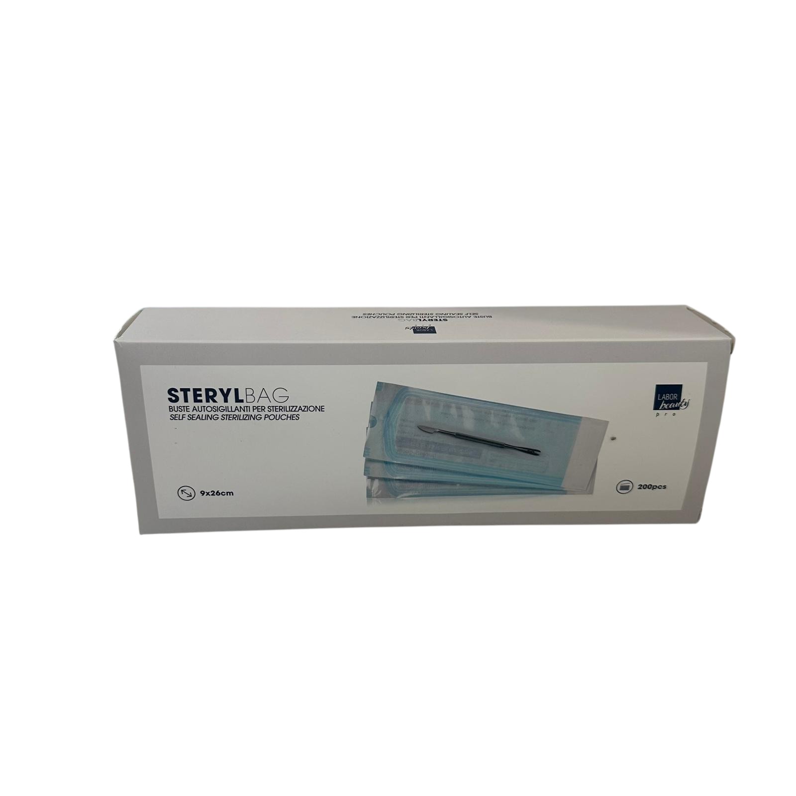 Buste Autosigillanti Per Sterilizzazione 9x26cm Labor 200pz
