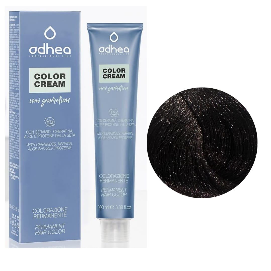 Odhea Color Cream con Ammoniaca Colorazione Permanente N. 3 Castano Scuro 100ml
