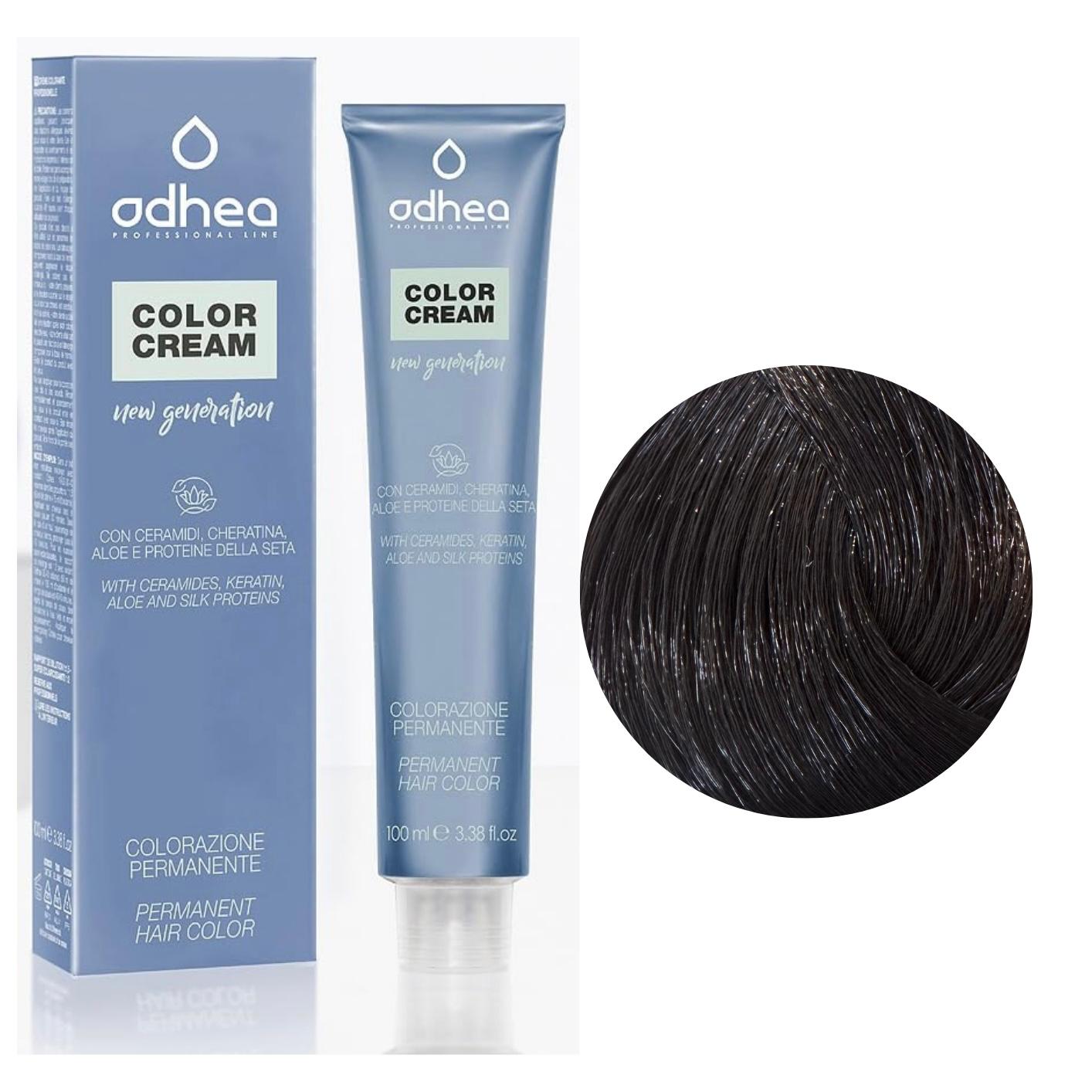 Odhea Color Cream con Ammoniaca Colorazione Permanente N. 4.3 Castano Dorato 100ml