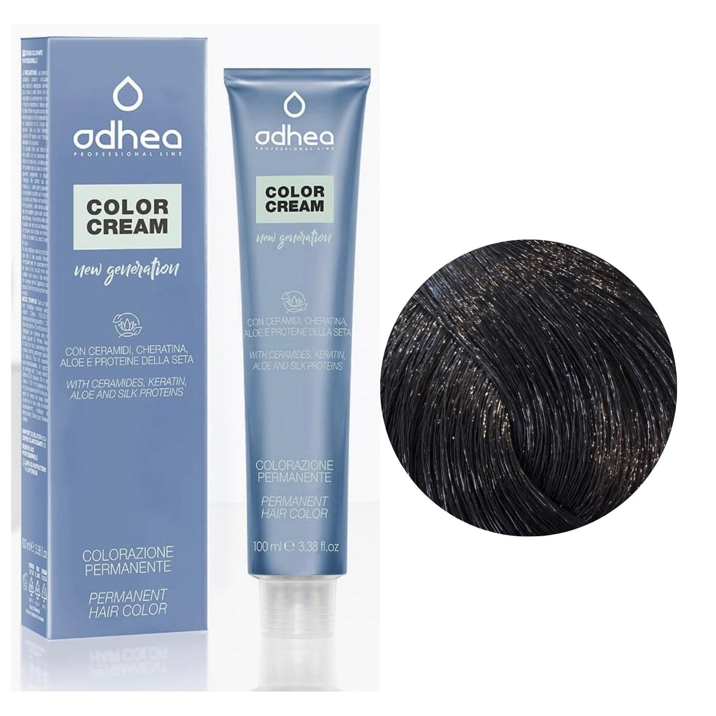 Odhea Color Cream con Ammoniaca Colorazione Permanente N. 5.1 Castano Chiaro Cenere100ml