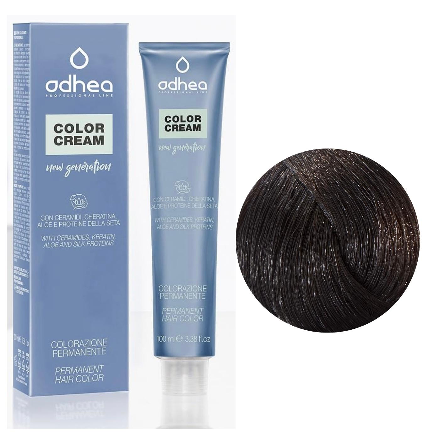Odhea Color Cream con Ammoniaca Colorazione Permanente N. 5.3 Castano Chiaro Dorato 100ml
