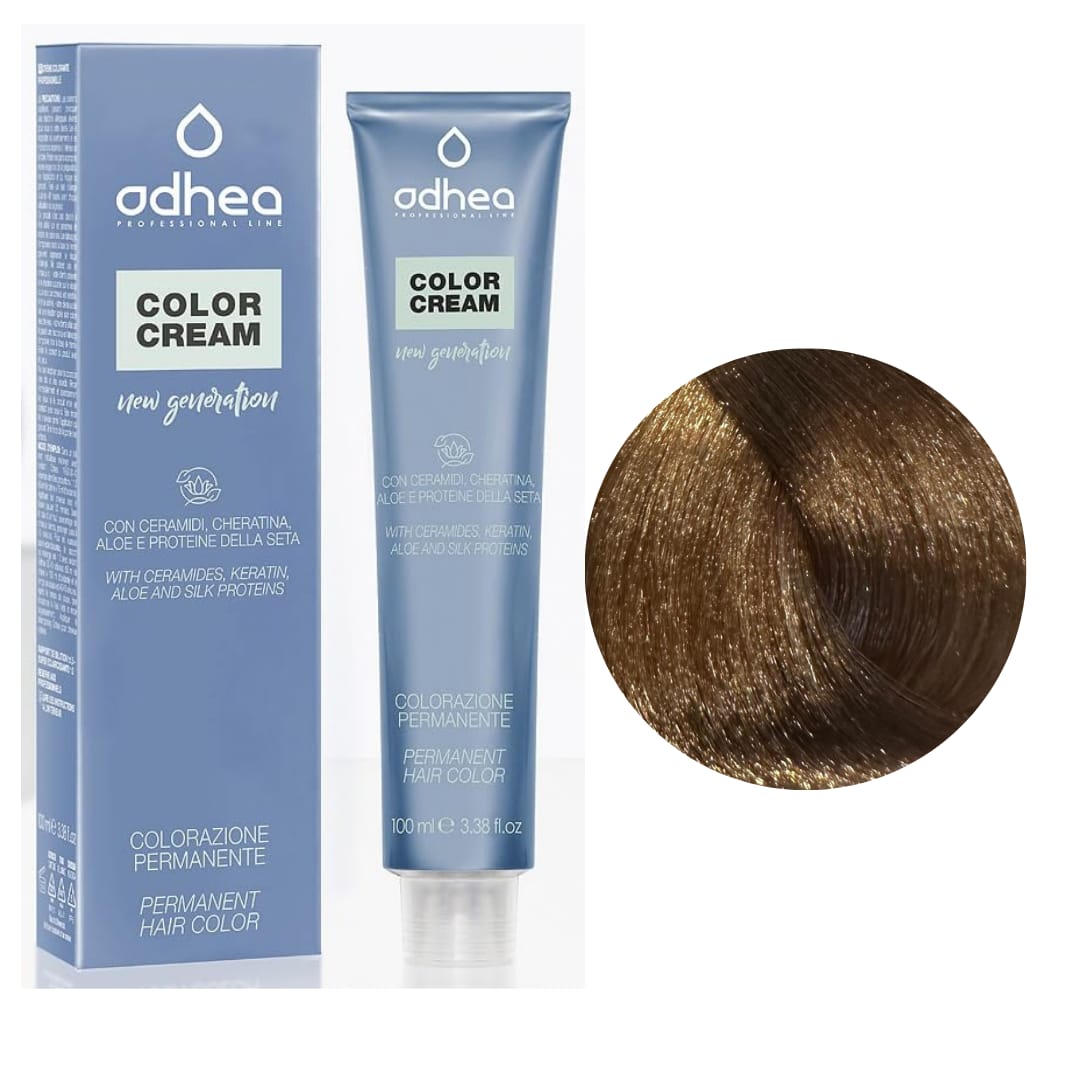 Odhea Color Cream con Ammoniaca Colorazione Permanente N. 8 Biondo Chiaro 100ml