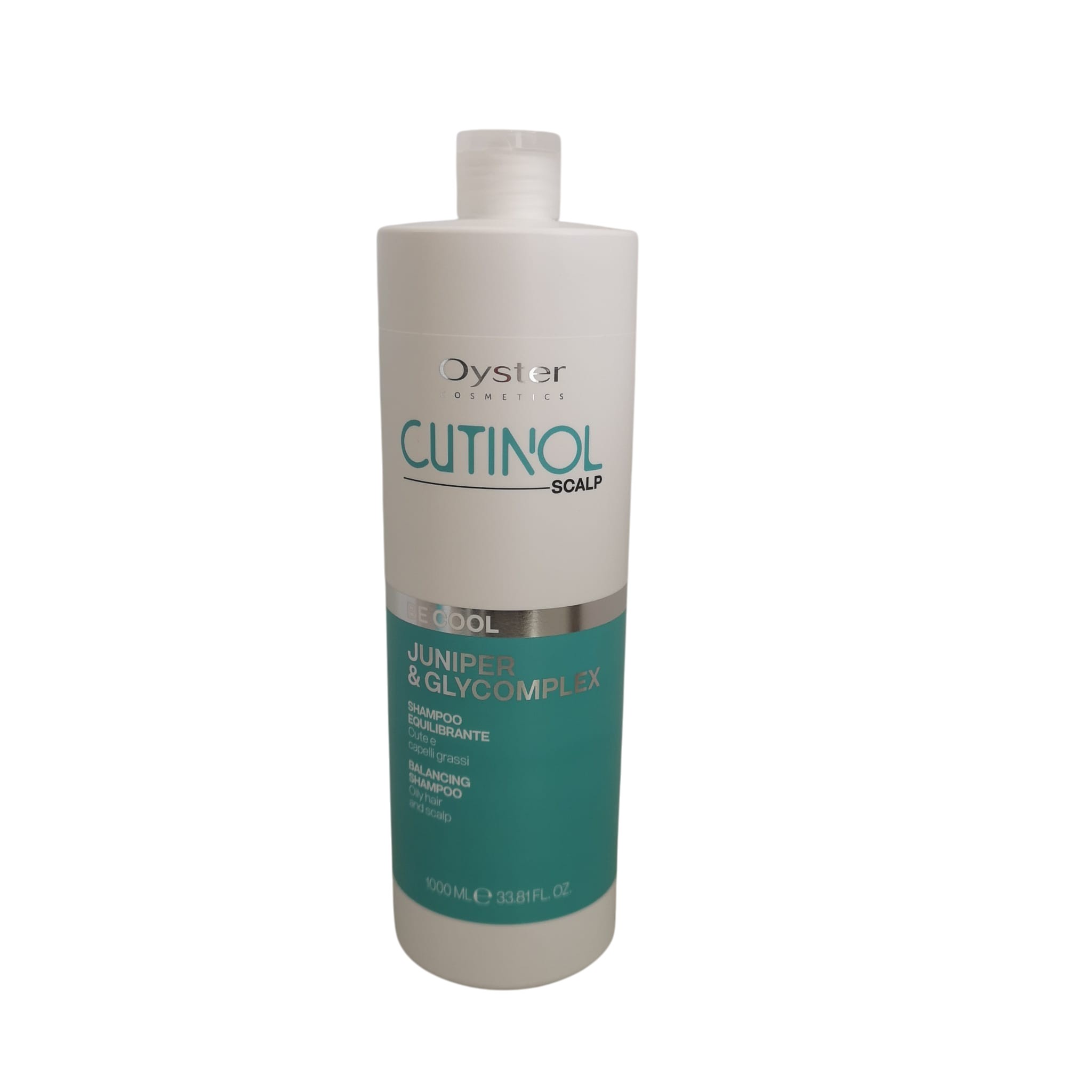 Shampoo Oyster Cutinol Be Cool Balacing Capelli Grassi 1l