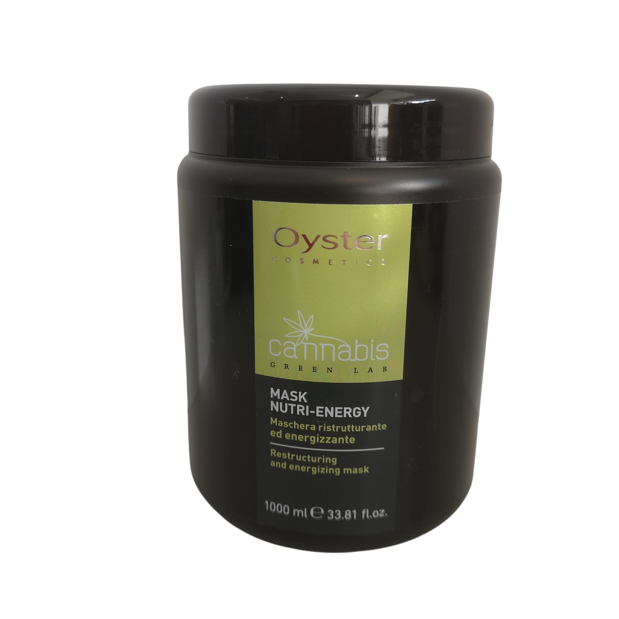 Maschera Capelli cannabis Nutriente Delicato Oyster Cosmetics 1kg