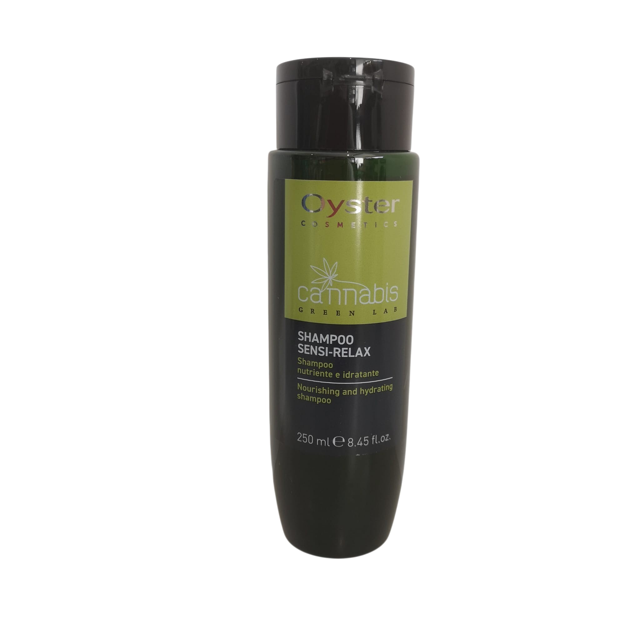 Shampoo sensi relax cannabis ristrutturante Nutriente Oyster Cosmetics 250ml