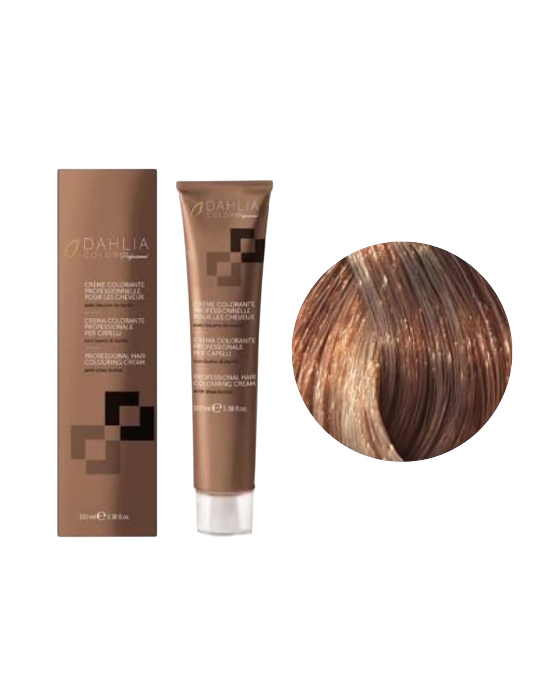 Tintura colore Con Ammoniaca N. 9/00 Biondo Chiarissimo Intenso Dahlia Oyster Cosmetics 100ml