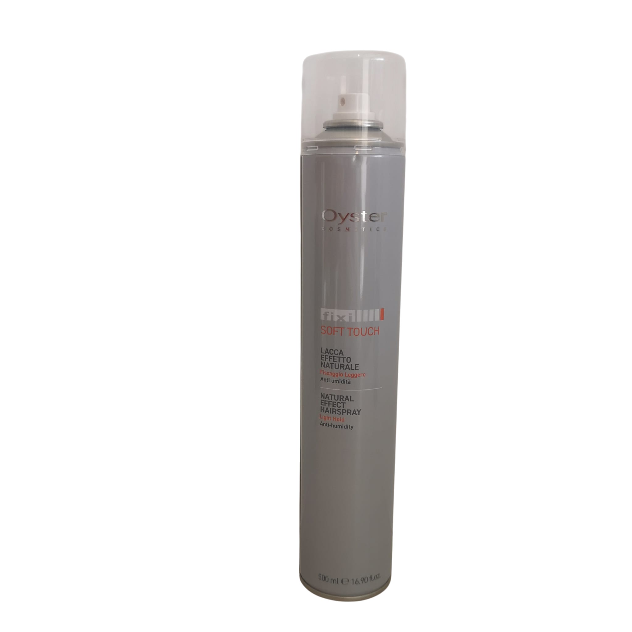 Lacca Capelli Tenuta Leggera Effetto Naturale Fixi Soft Tuch  Oyster Cosmetics 500ml