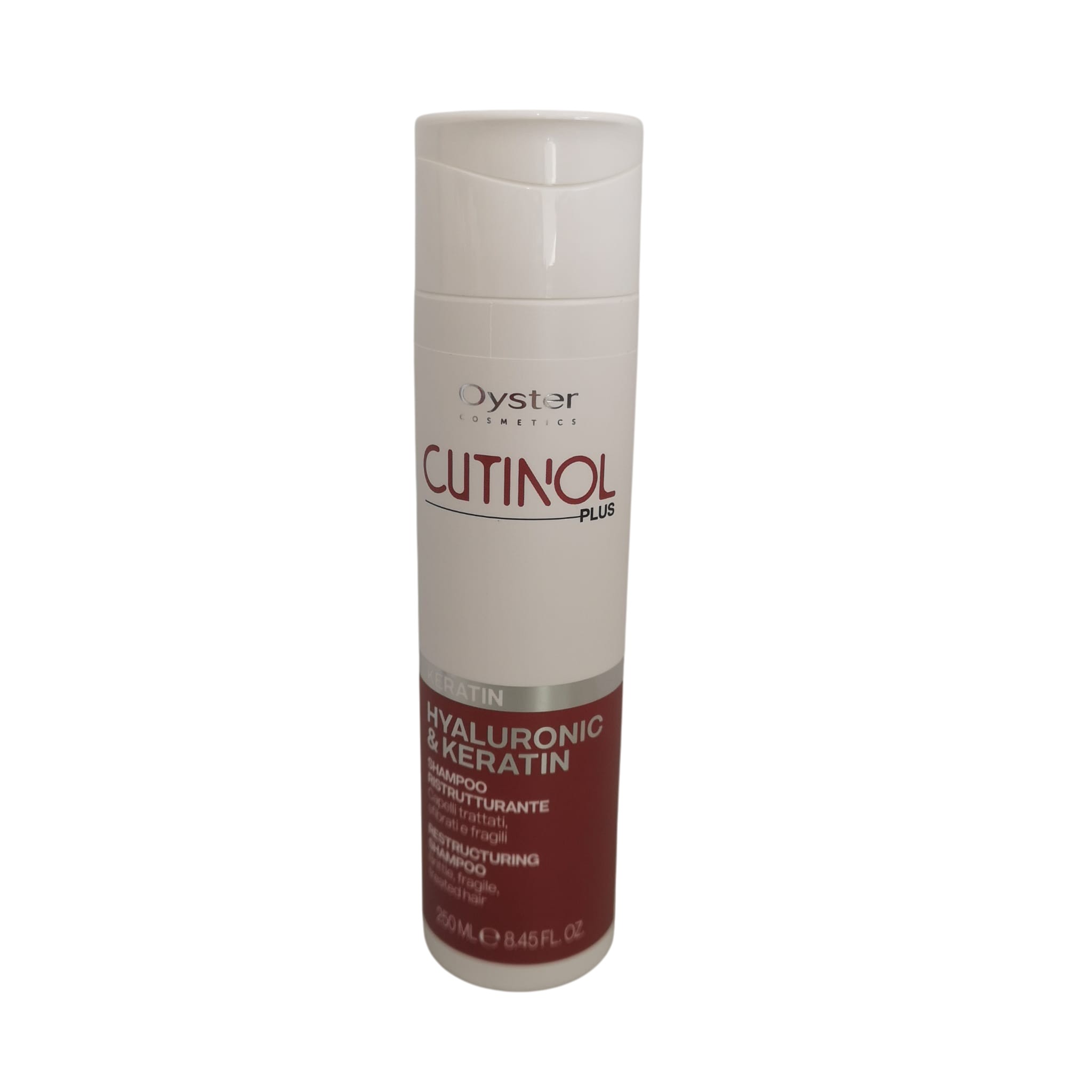 Shampoo Ristrutturante per Capelli Secchi Oyster Cutinol Plus Keratin 250ml