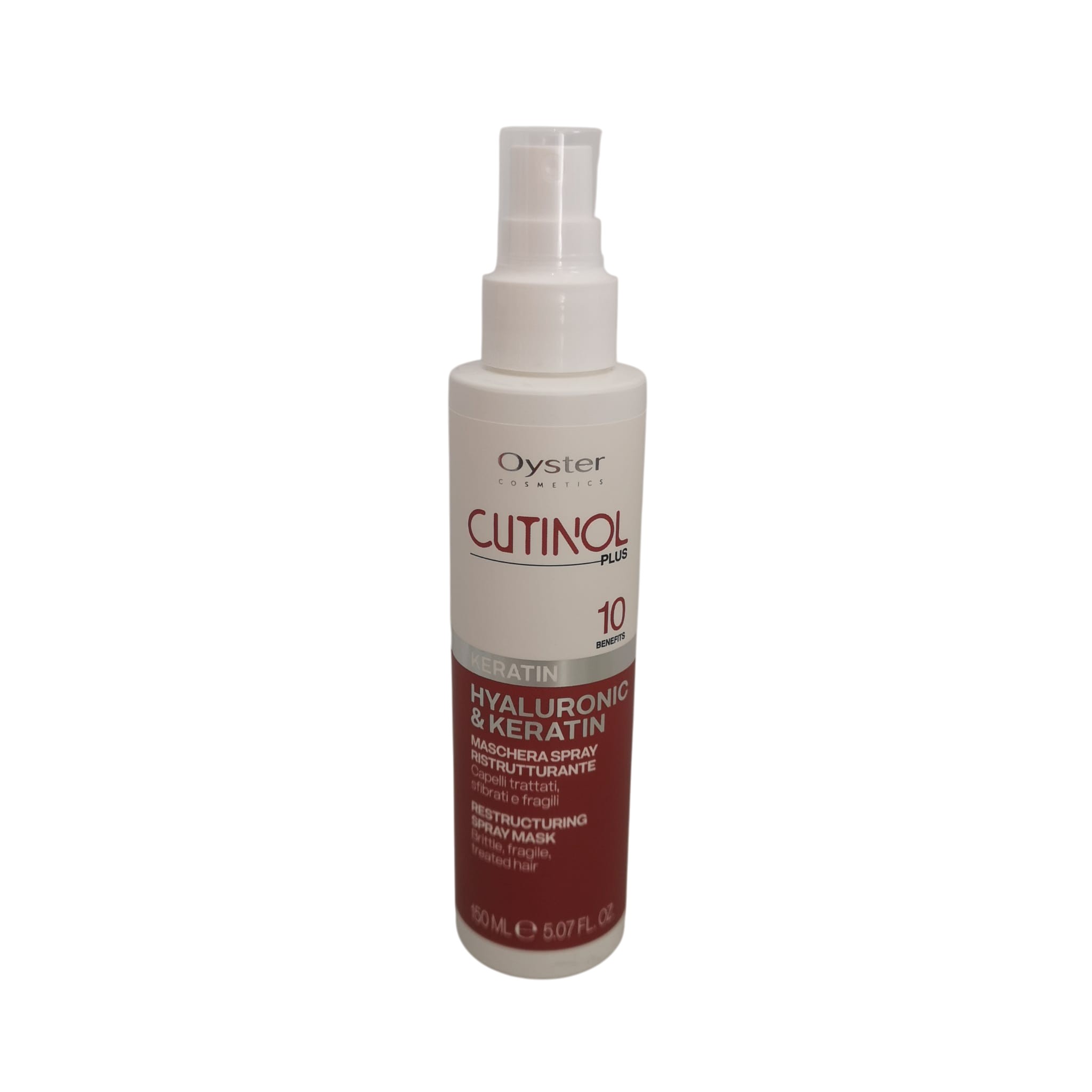 Maschera 10in1 Spray Ristrutturante per Capelli Oyster Cutinol Plus Keratin 150ml