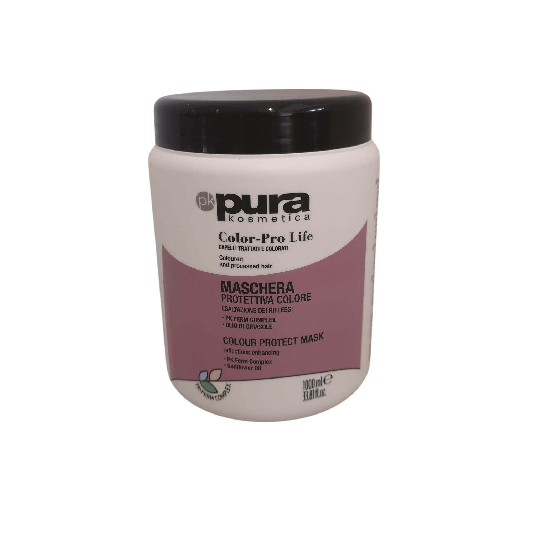 Maschera Maschera Protezione del Colore per Capelli Colorati Pura Oyster Cosmetics 1kg