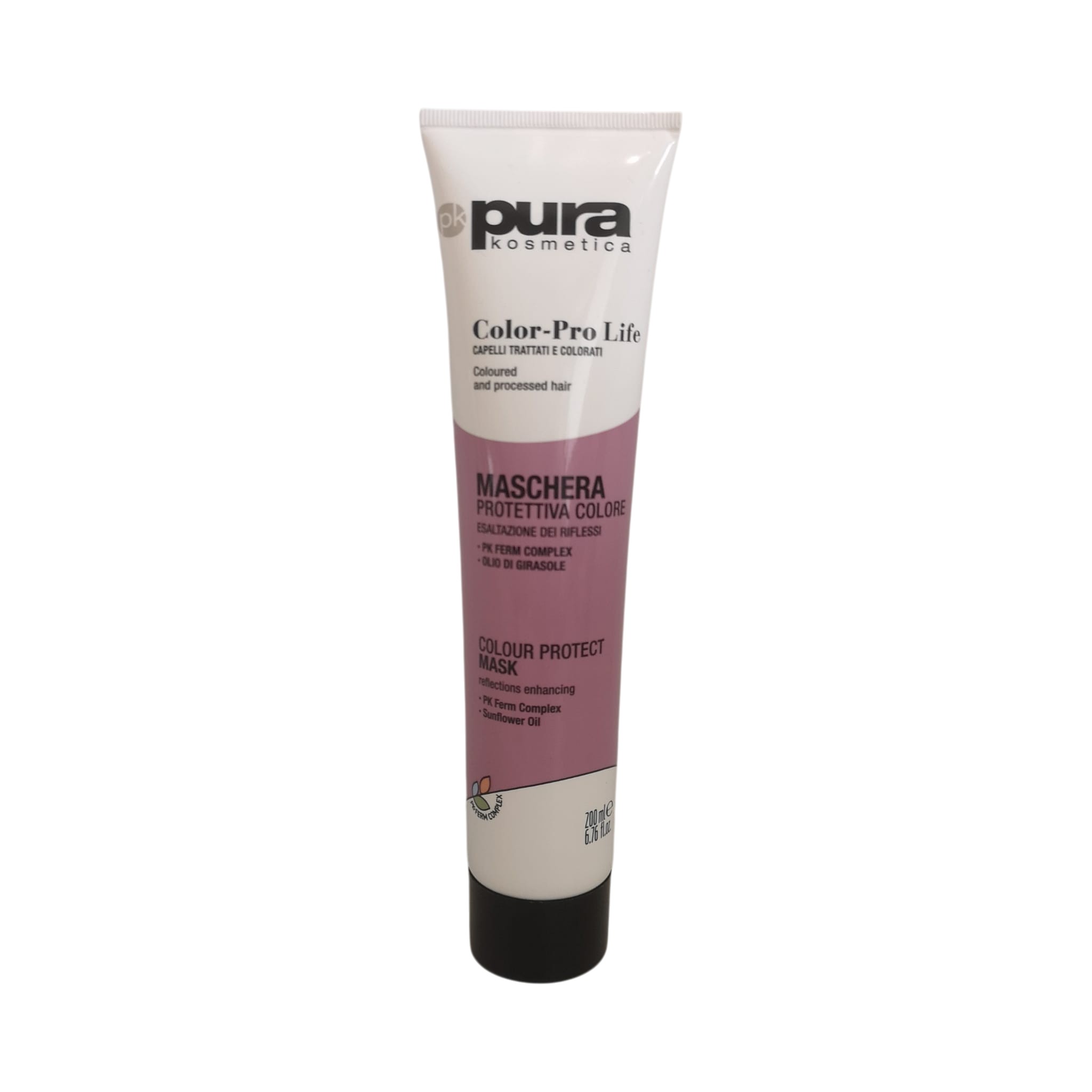 Maschera Maschera Protezione del Colore per Capelli Colorati Pura Oyster Cosmetics 200ml