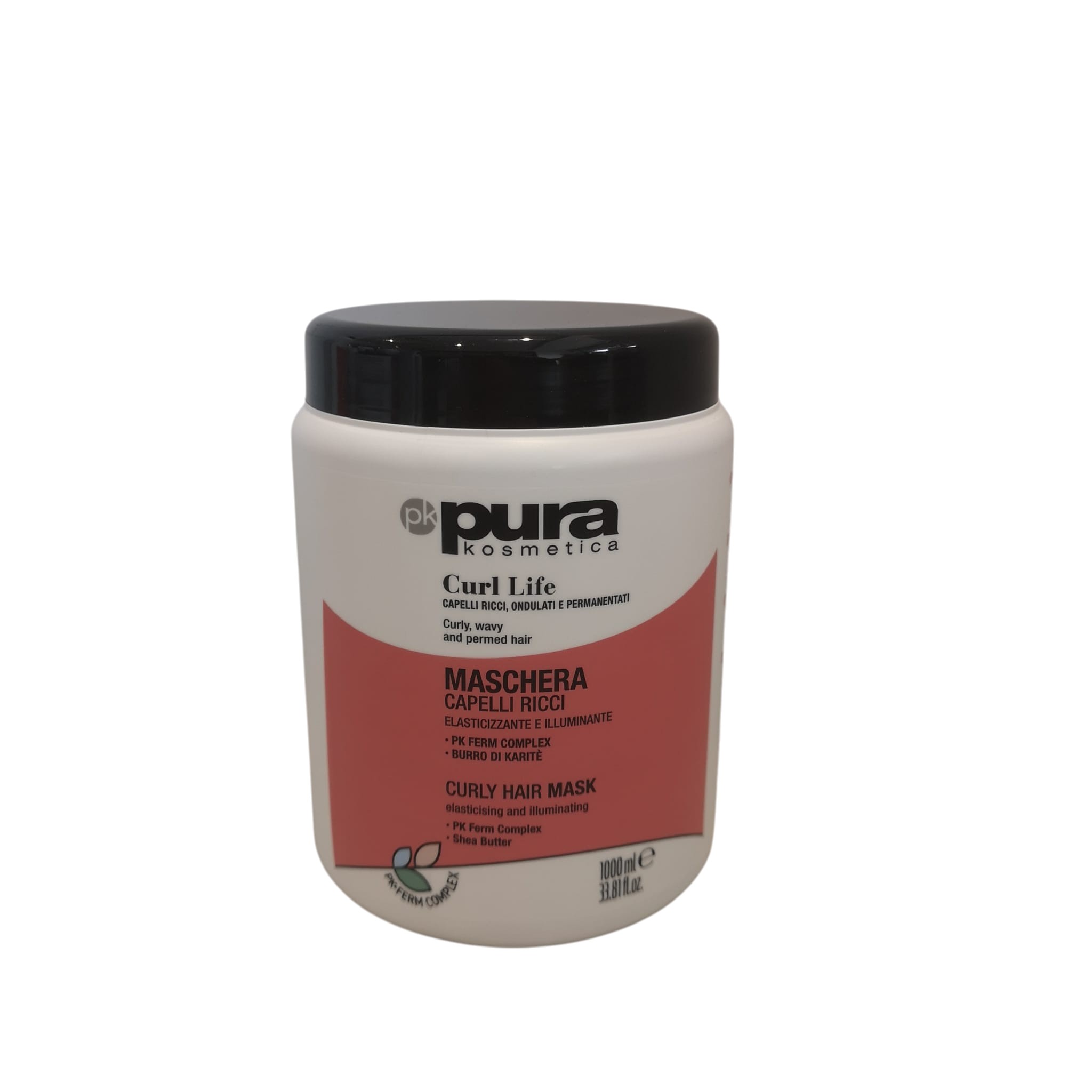 Maschera Elasticizzante e Illuminante Capelli Ravviva Ricci Curl Life Pura Oyster Cosmetics 1kg