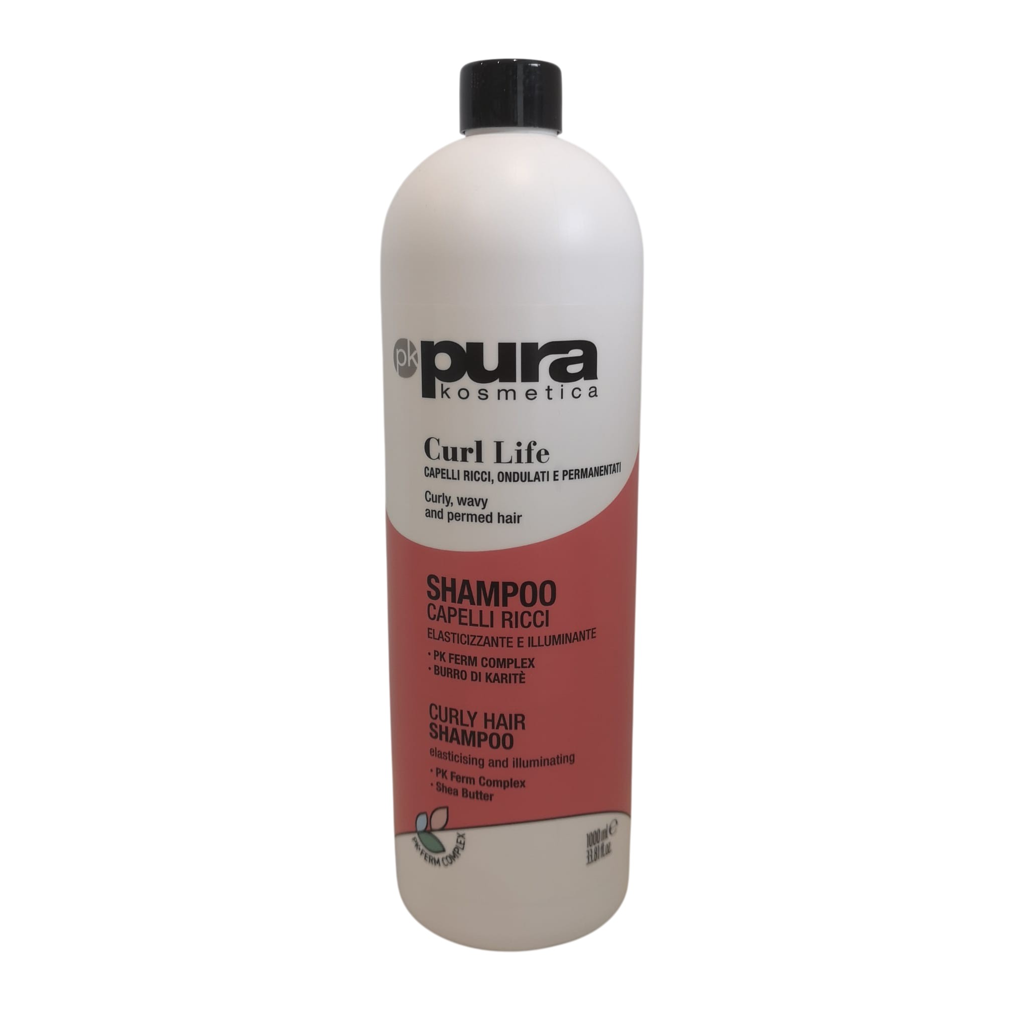 Shampoo Elasticizzante e Illuminante Capelli Ravviva Ricci Curl Life Pura Oyster Cosmetics 1l