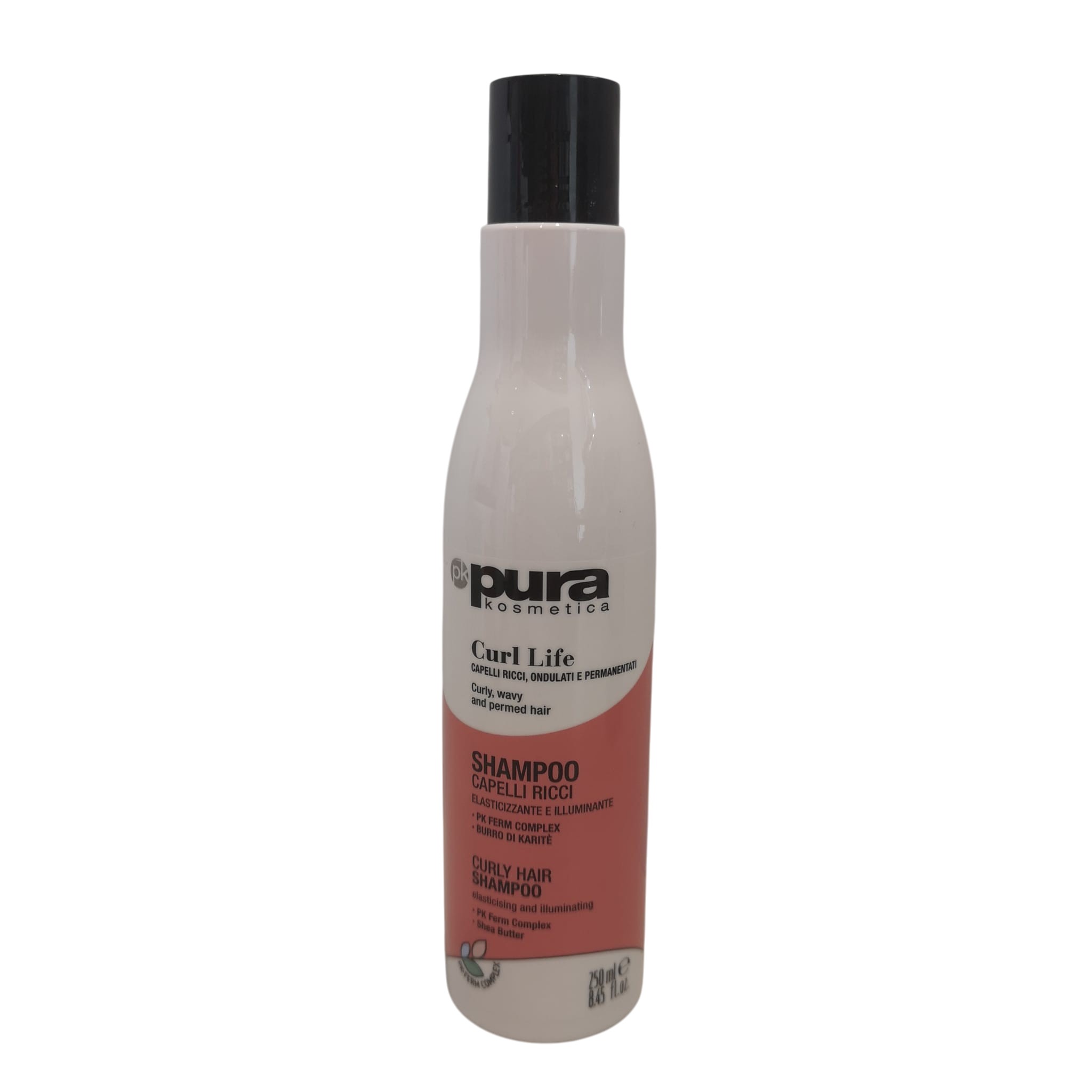 Shampoo Elasticizzante e Illuminante Capelli Ravviva Ricci Curl Life Pura Oyster Cosmetics 250ml