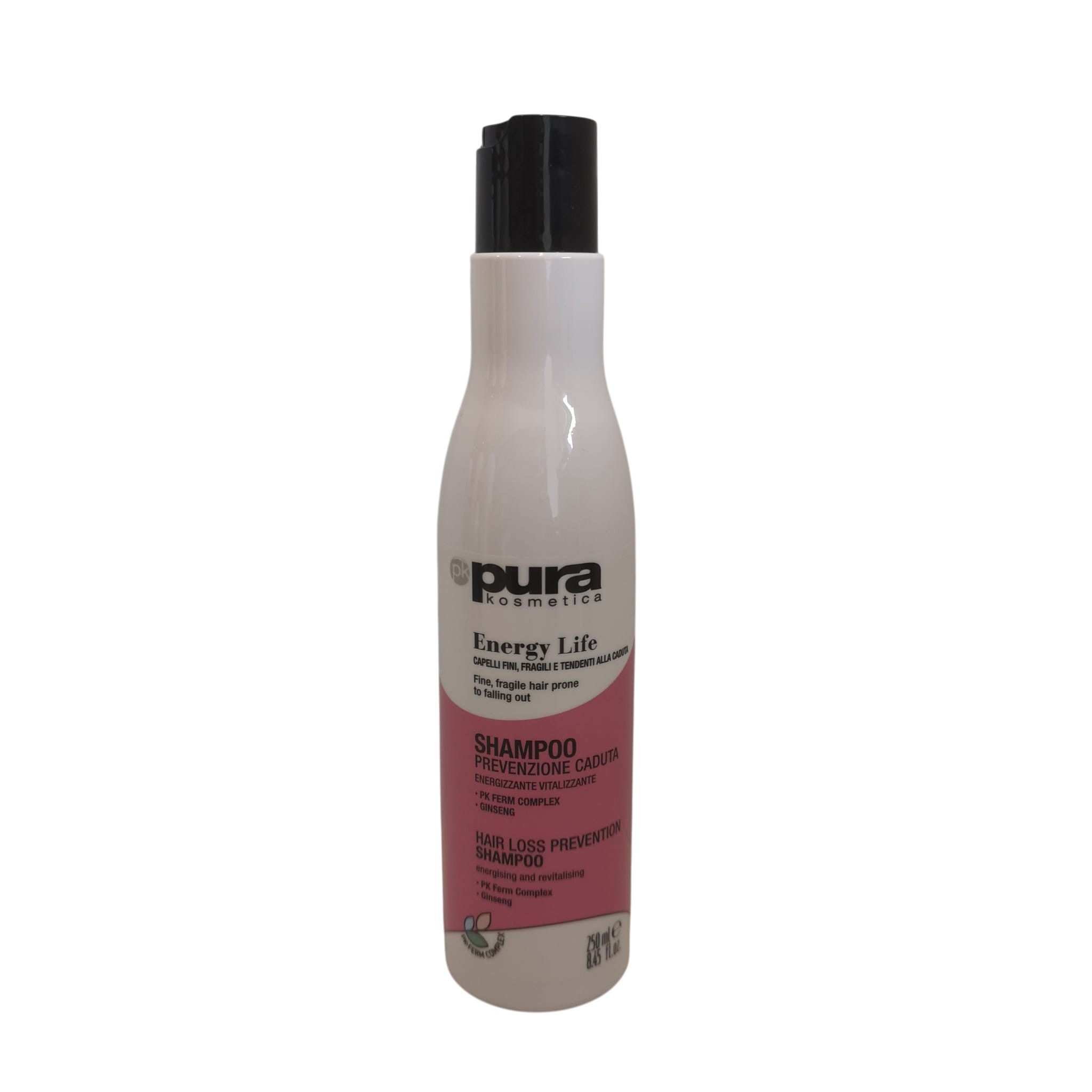 shampoo Prevenzione caduta Energizzante Energy Life Pura Oyster Cosmetics 250ml