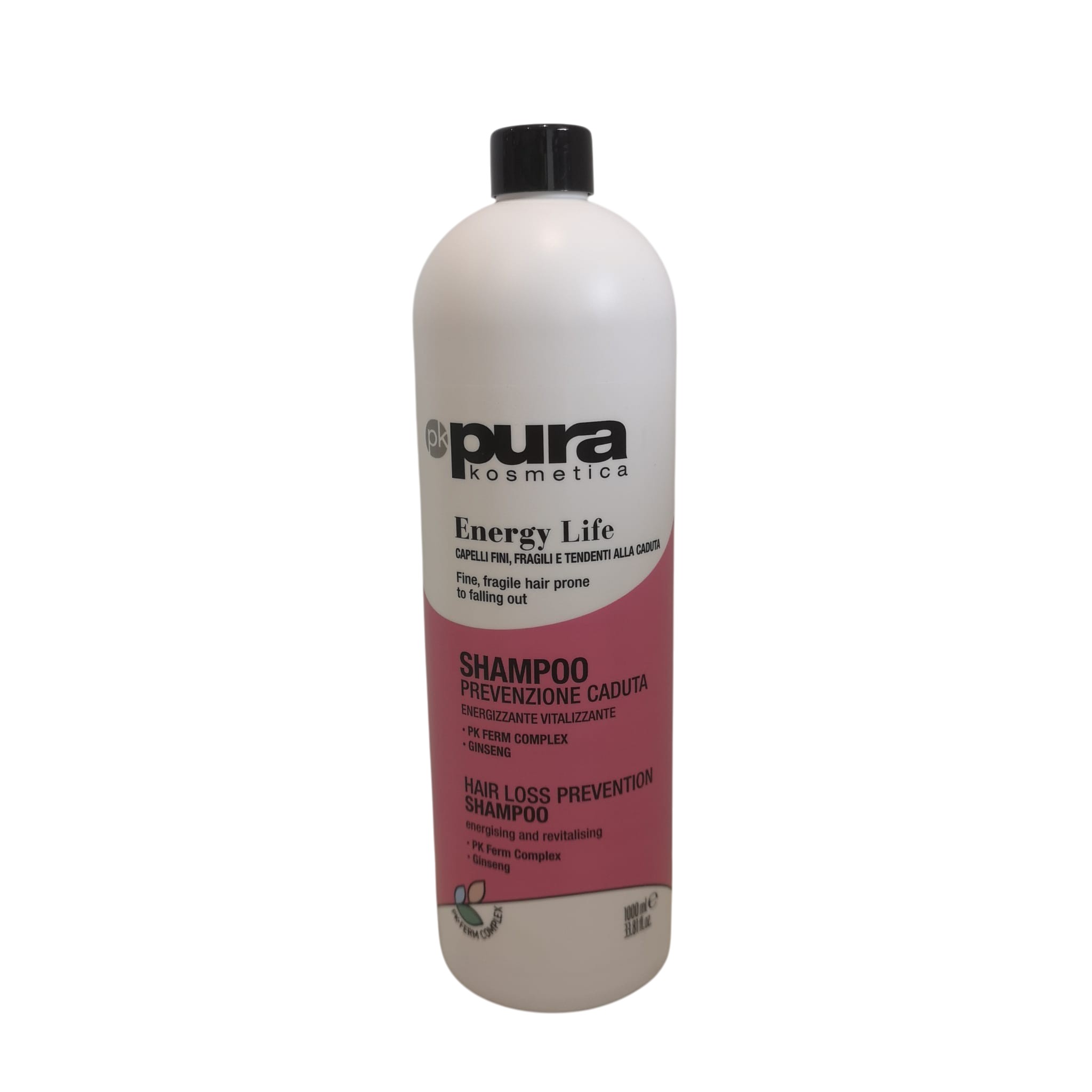 shampoo Prevenzione caduta Energizzante Energy Life Pura Oyster Cosmetics 1l