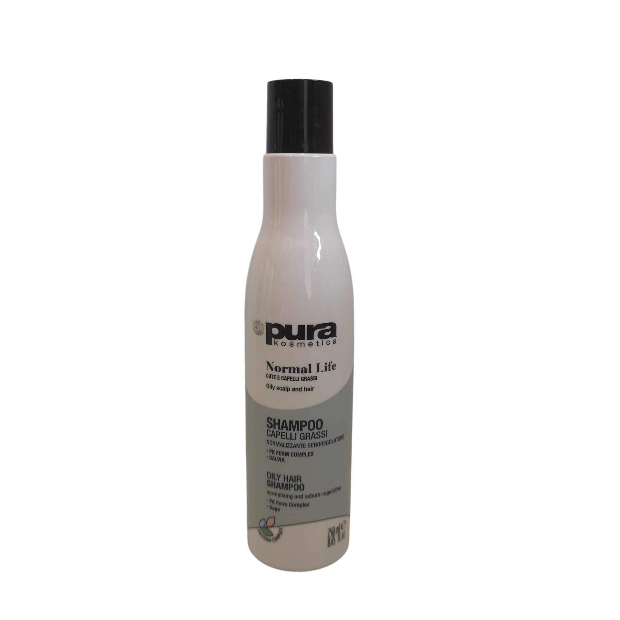 Shampoo normalizzante seboregolatore capelli grassi Pura Oyster Cosmetics 250ml