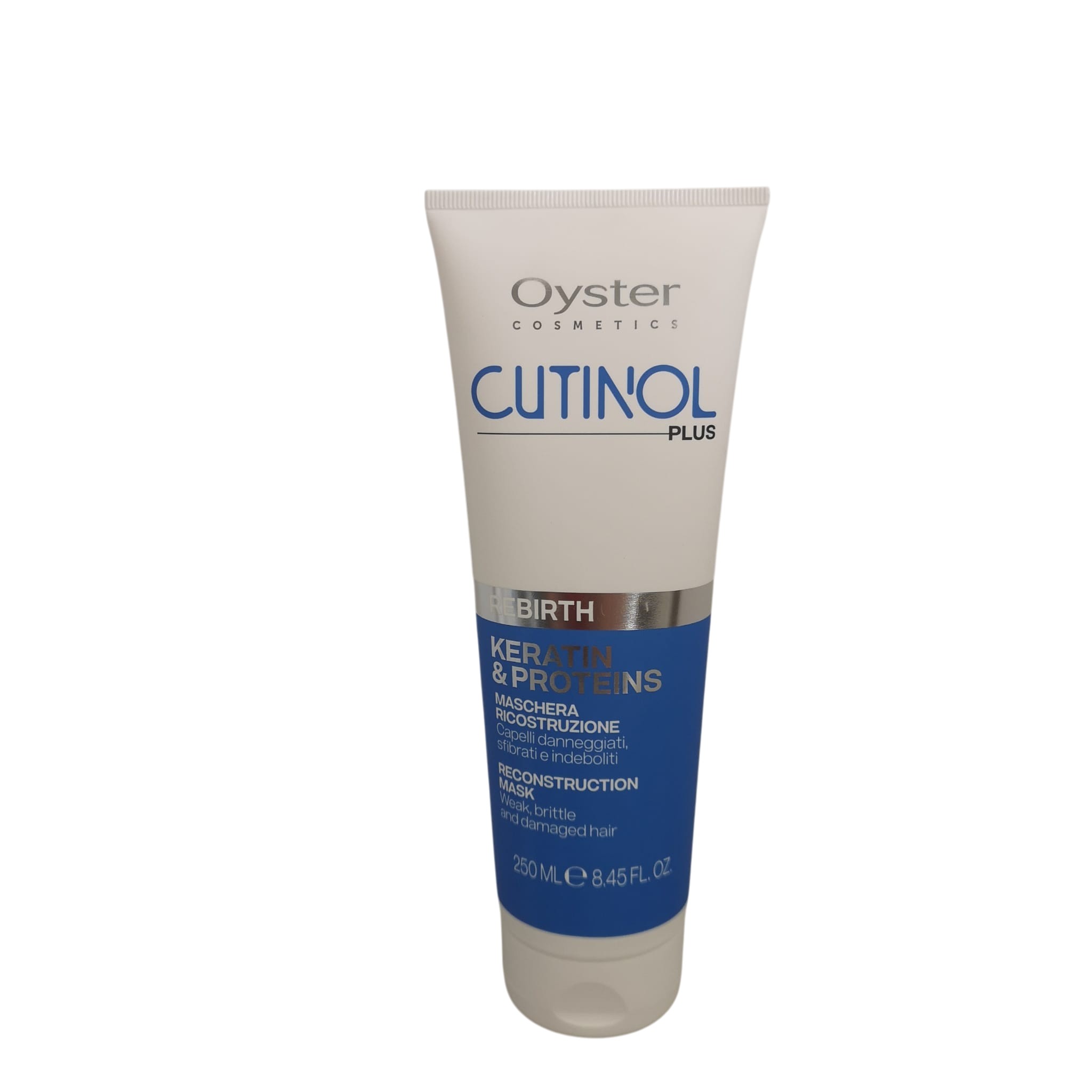 Maschera Capelli Ricostruzione Keratin Rebirth Cutinol Oyster Cosmetics 250ml