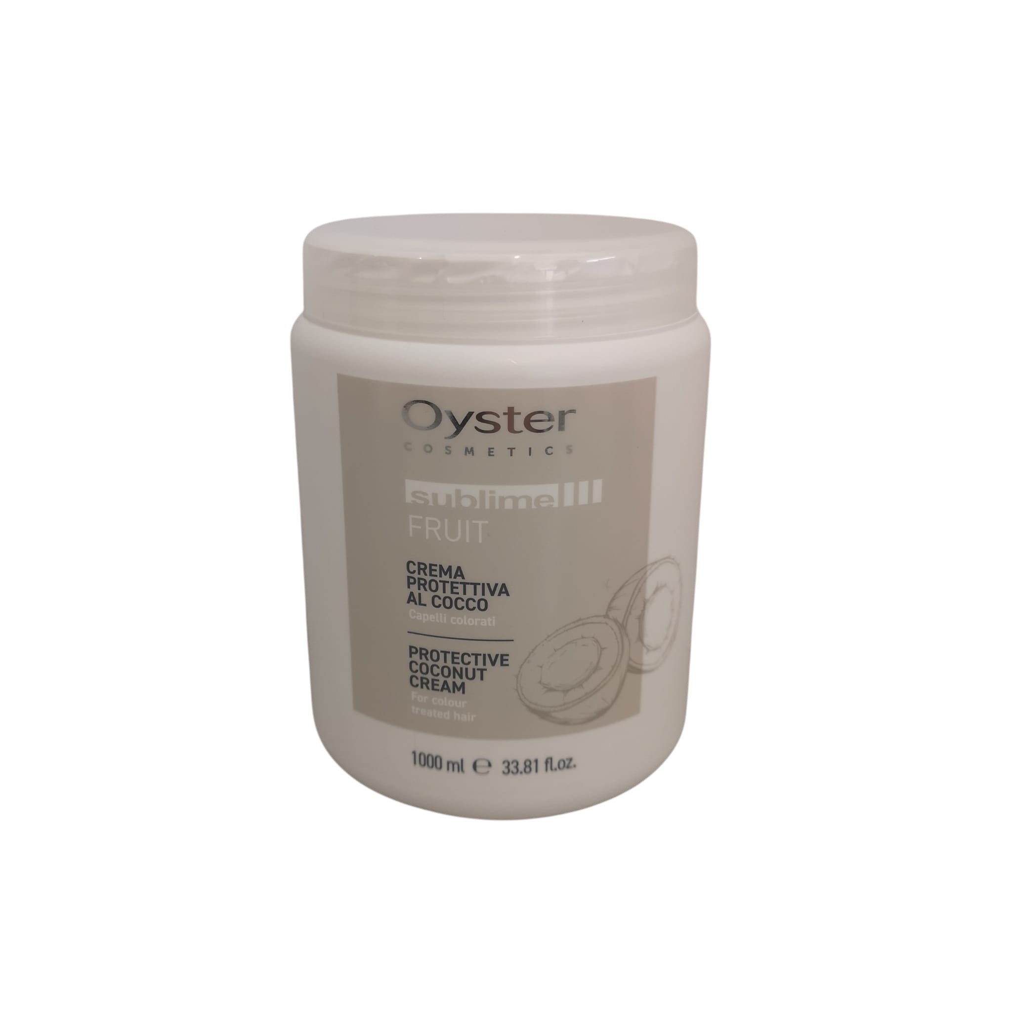 Maschera per Capelli Colorati Al Cocco Sublime Fruit Oyster Cosmetics 1000ml