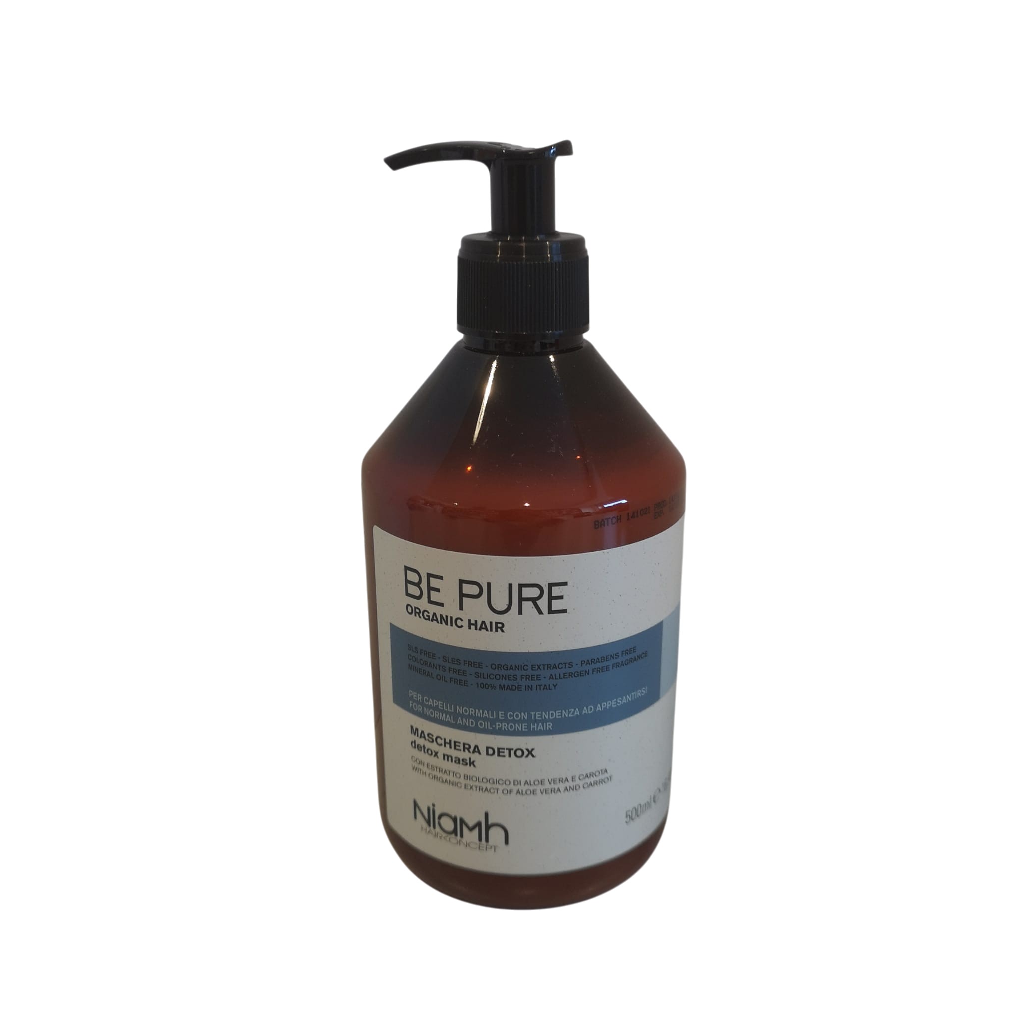 Maschera Purificante Detox Per Capelli Con Tendenza ad Appesantirsi Be Pure Parisienne 500ml