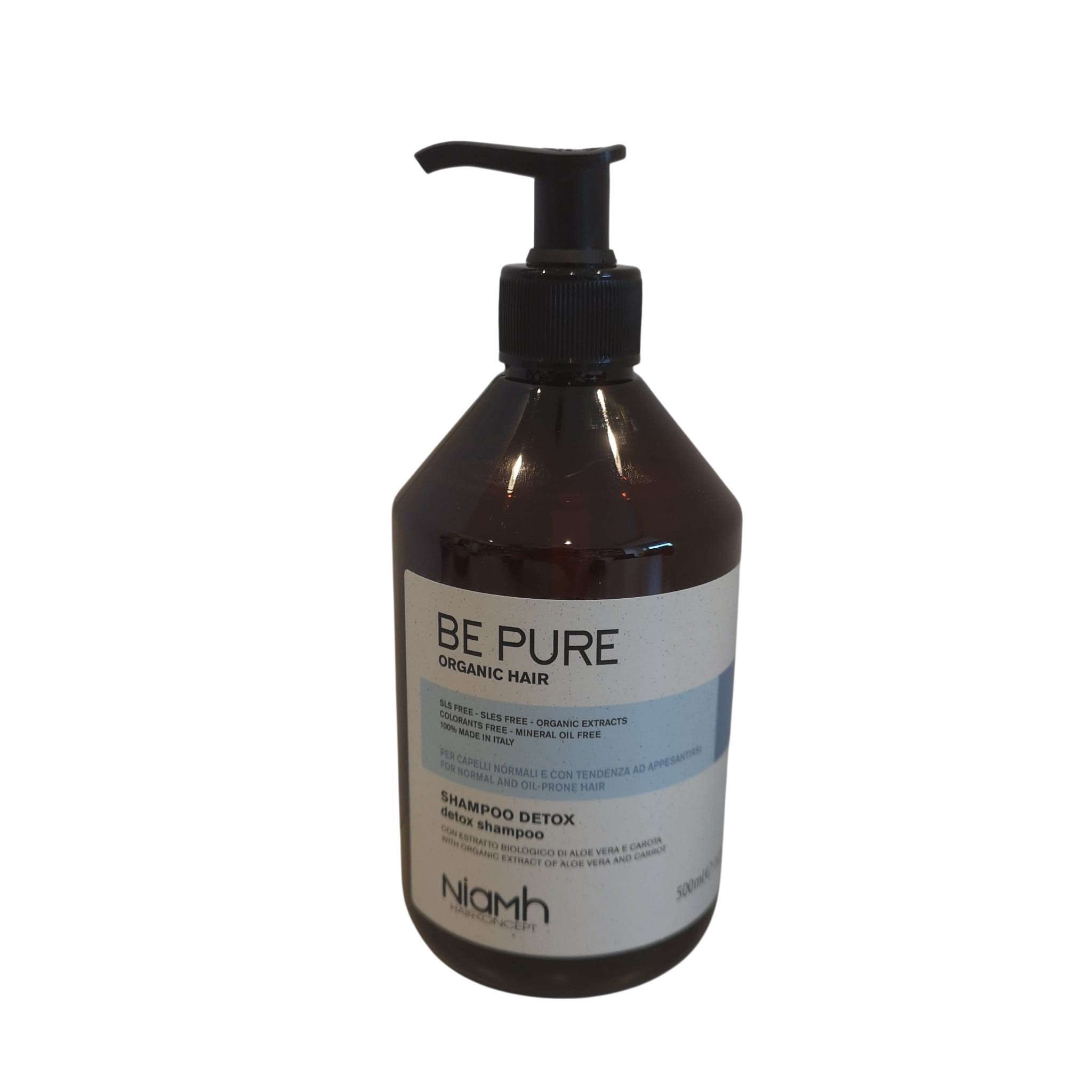 Shampoo Purificante Detox Per Capelli Con Tendenza ad Appesantirsi Be Pure Parisienne 500ml