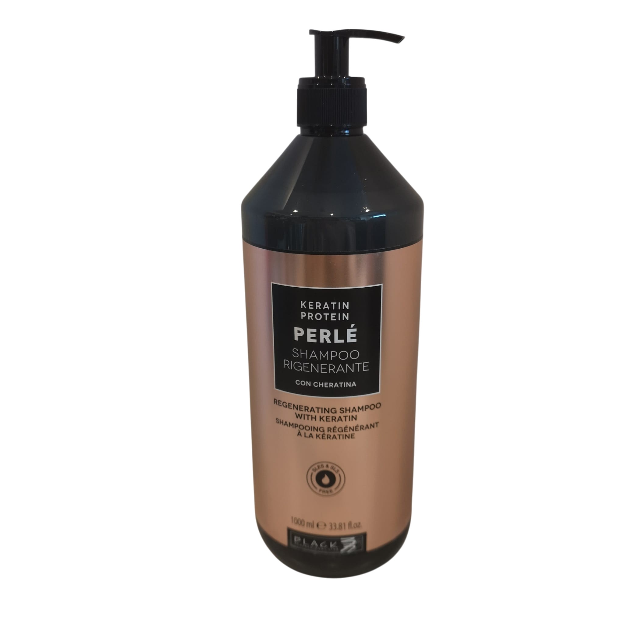 Shampoo Capelli Con Cheratina Rigenerante Perlè Parisienne 1000ml