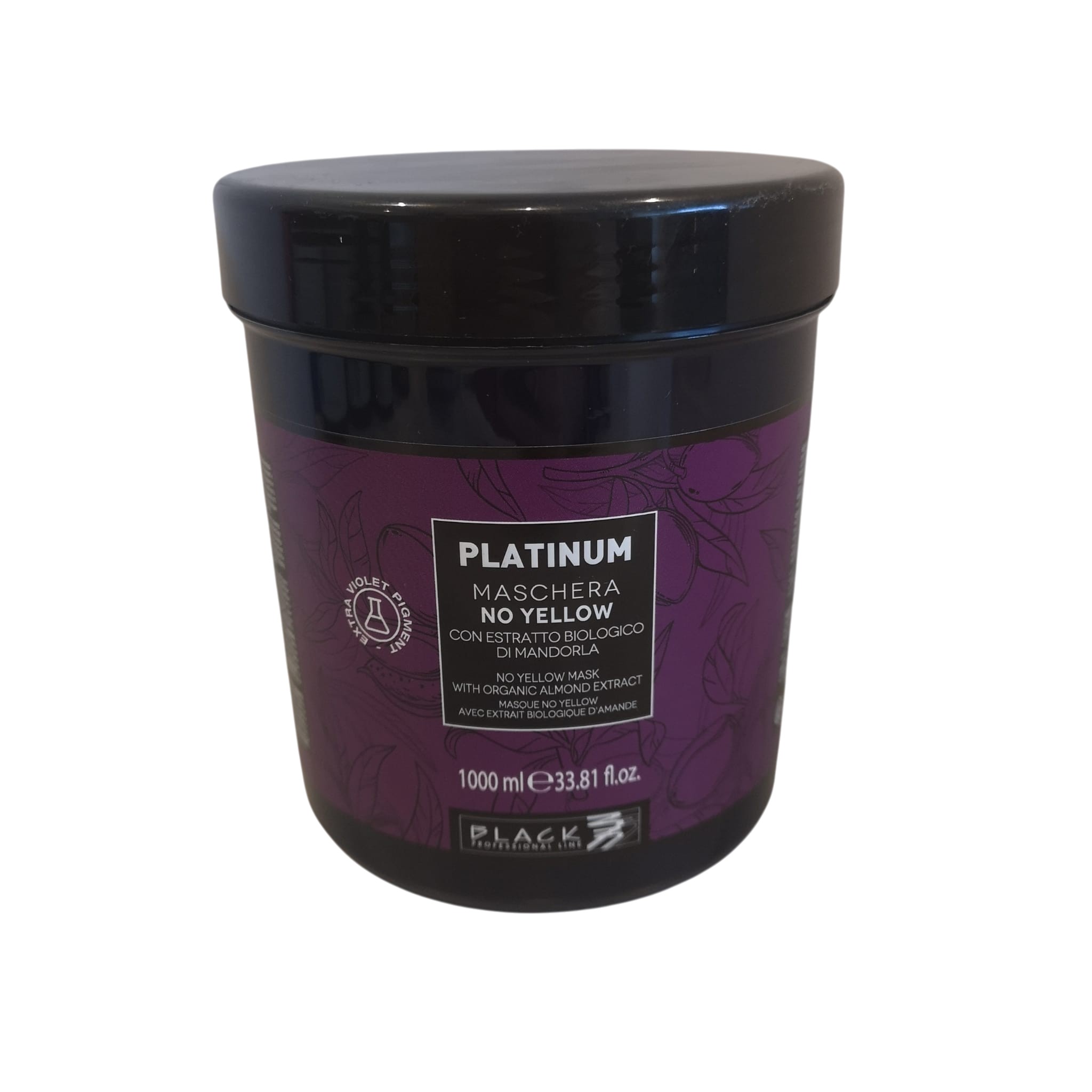 Maschera Capelli Antigiallo per Capelli Biondi Platinum Parisienne 1000ml