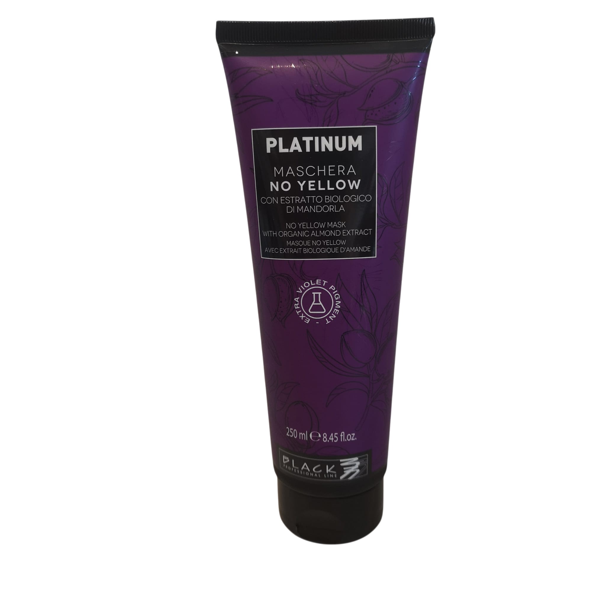 Maschera Capelli Antigiallo per Capelli Biondi Platinum Parisienne 250ml