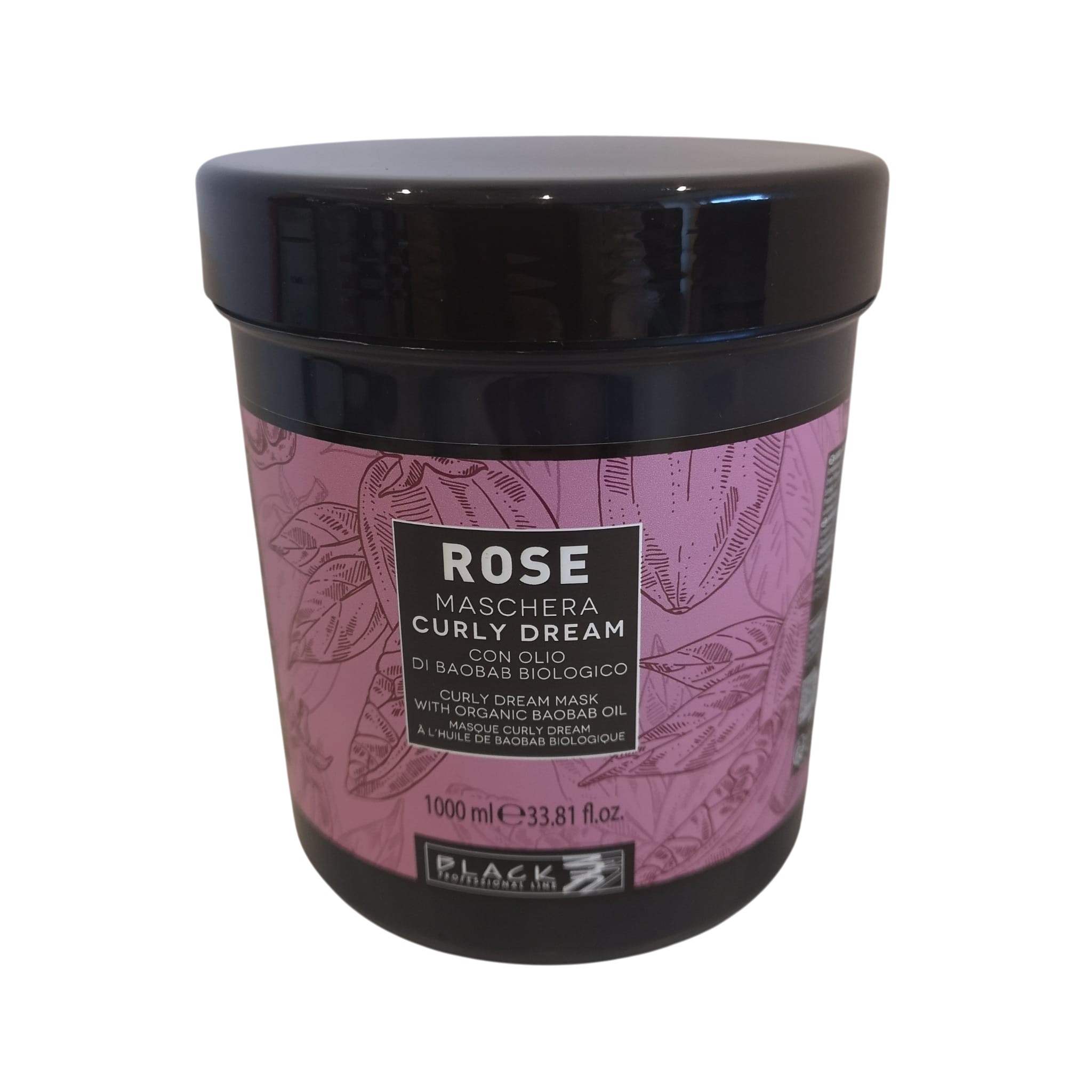 Maschera Per Capelli Ricci Con Olio Di Baobab Rose Curly Parisienne 1kg