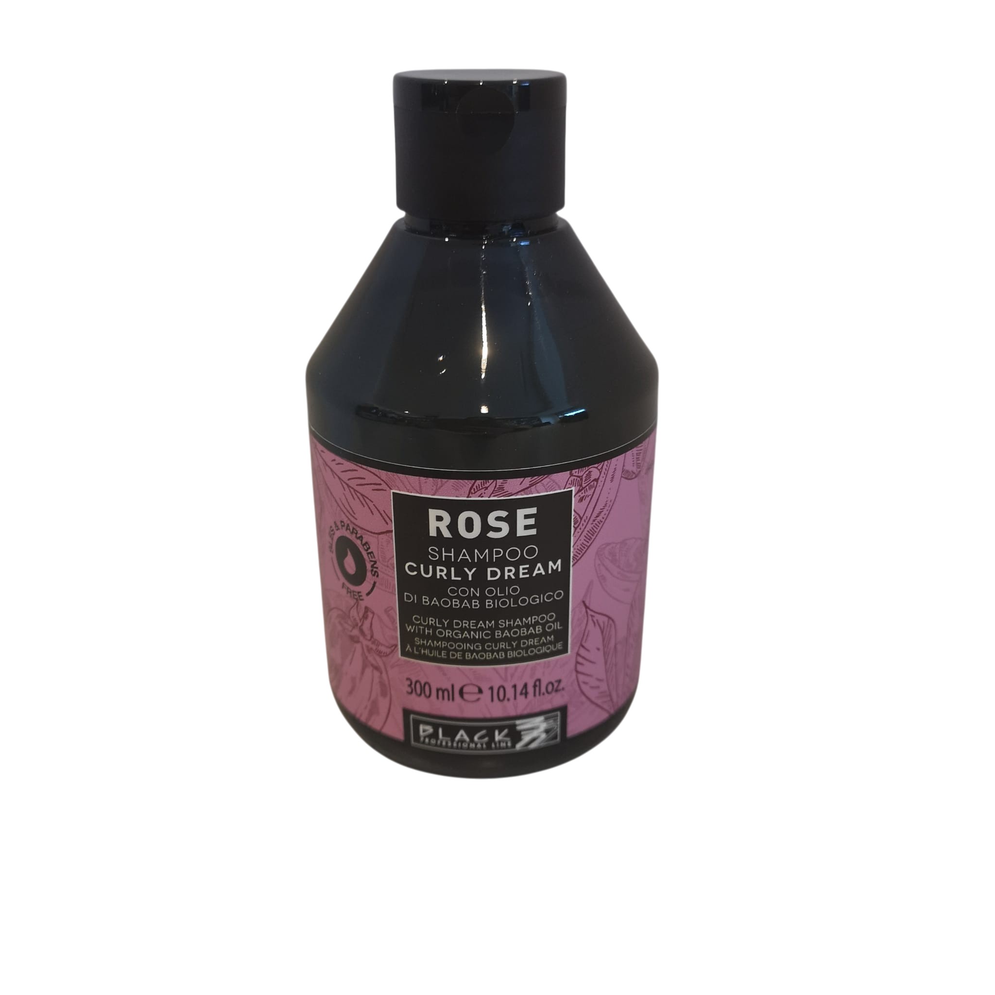 Shampoo Definizione Ricci Con olio di Baobab Rose Curly Dream Parisienne 300ml