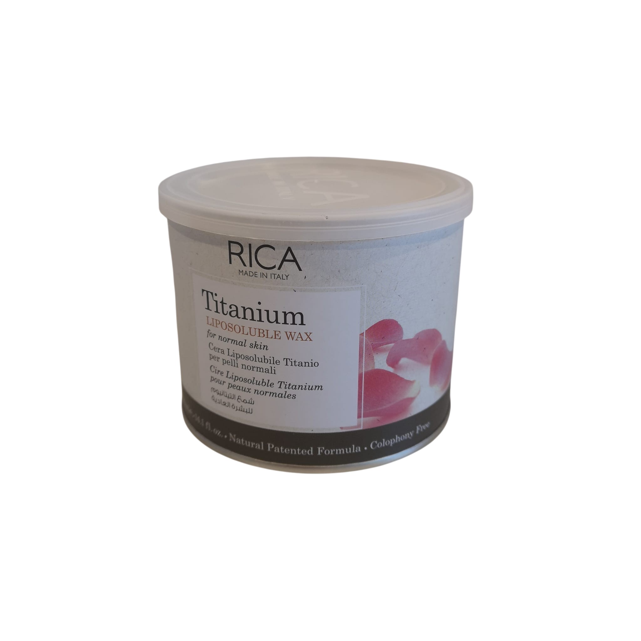 Cera Depilatoria Per Pelli Normali Rosa Titanium Rica 400ML