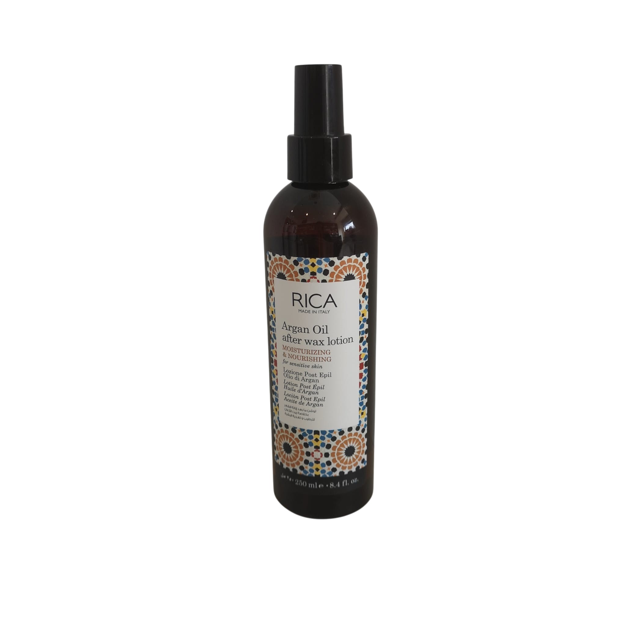 Lozione Olio Spray Post Epilazione Argan Rica 250ml