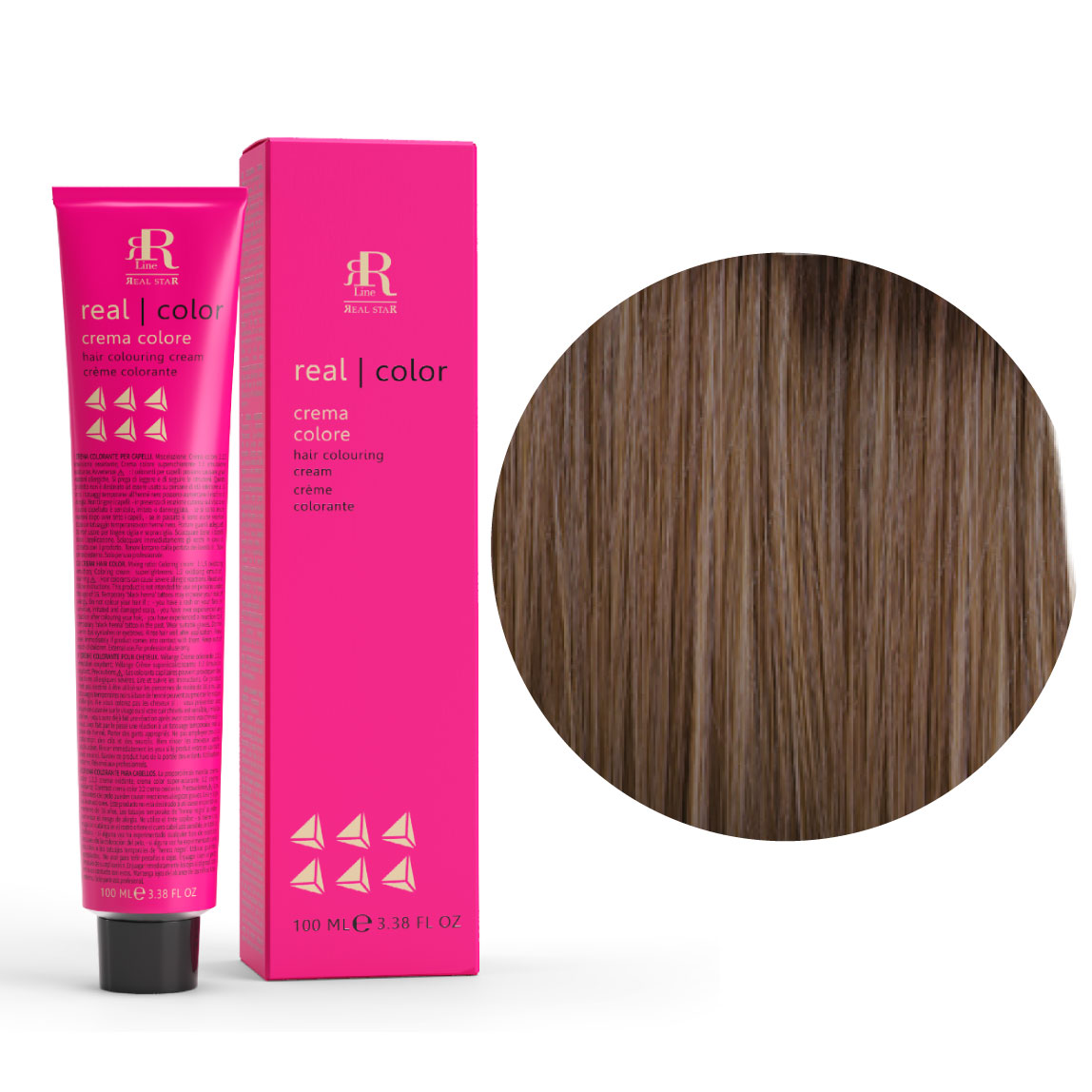 Tinta Colore Capelli In Crema  N. 7.0 Biondo RR Line 100ml