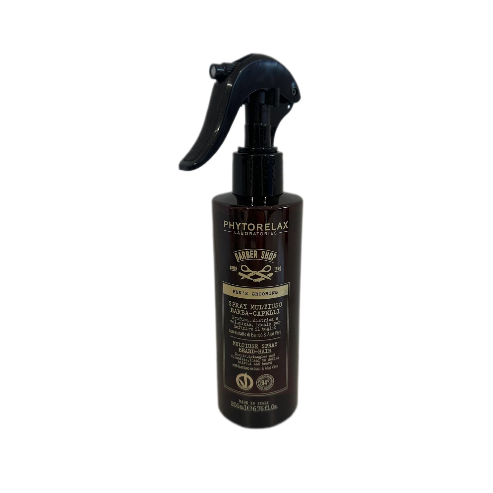 Spray Multiuso Barba e Capelli Men's Grooming Uomo Phytorelax 200ml