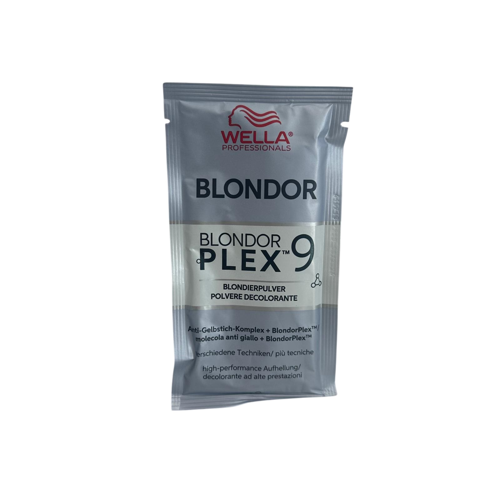 Decolorante Capelli AntigialloBlondor plex 9 toni bustine Wella Professionals 30g