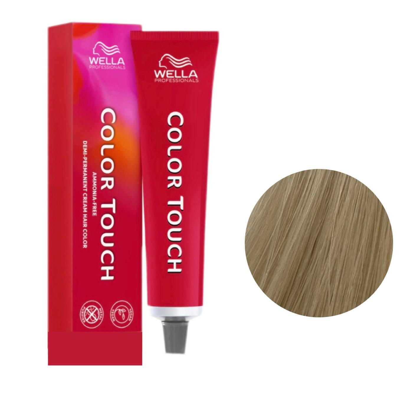 Colore Per Capelli Senza Ammoniaca Color Touch N. 10/1 Biondo Platino Cenere Wella Professionals 60ml