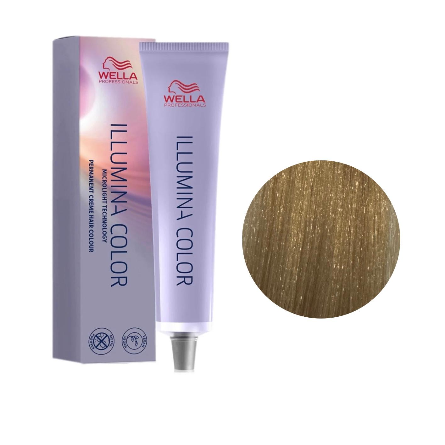 Colore Capelli N. 10/38 Biondo Platino Oro Perla Illumina Color Wella Professionals 60ml
