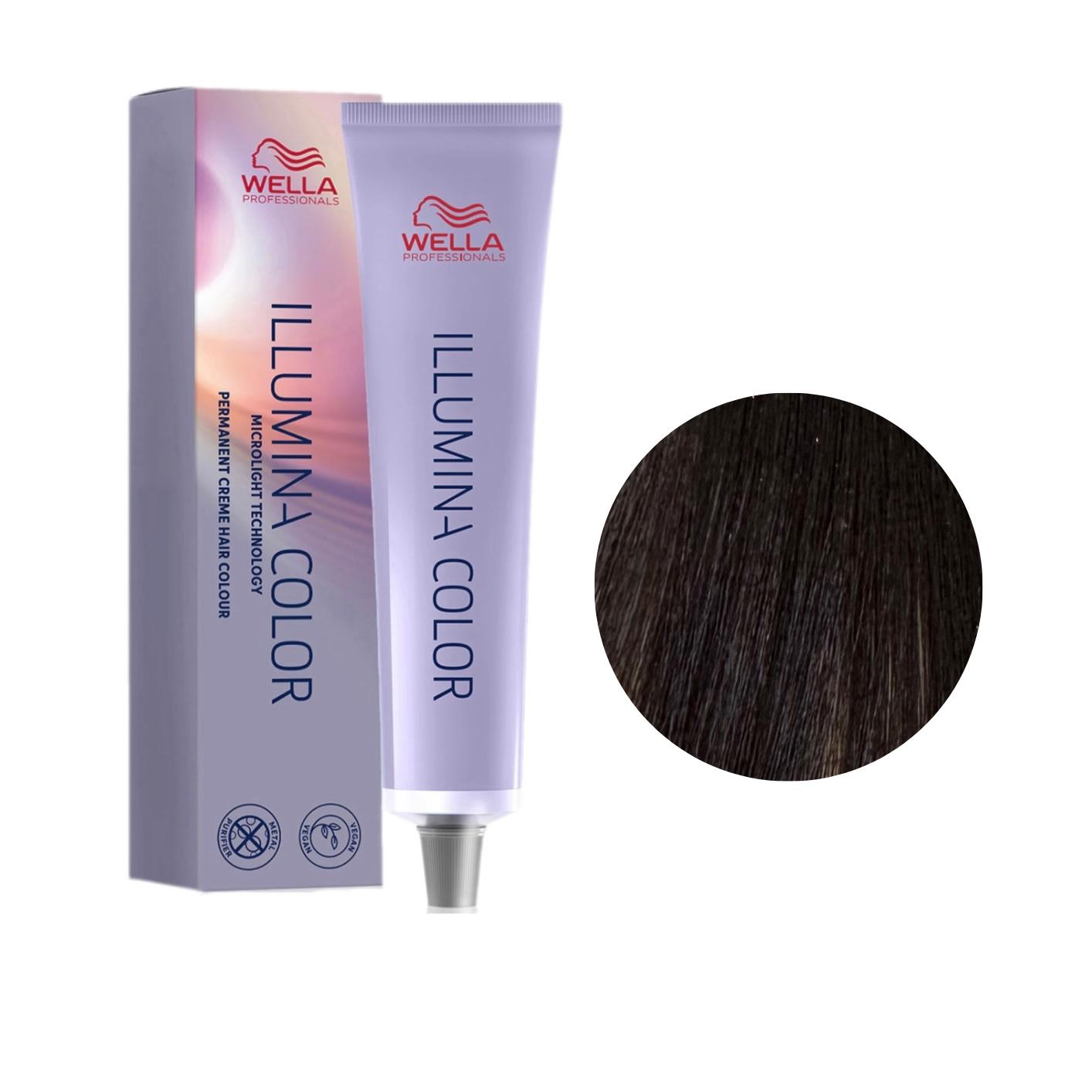 Colore Capelli N. 4/ Castano Medio Illumina Color Wella Professionals 60ml