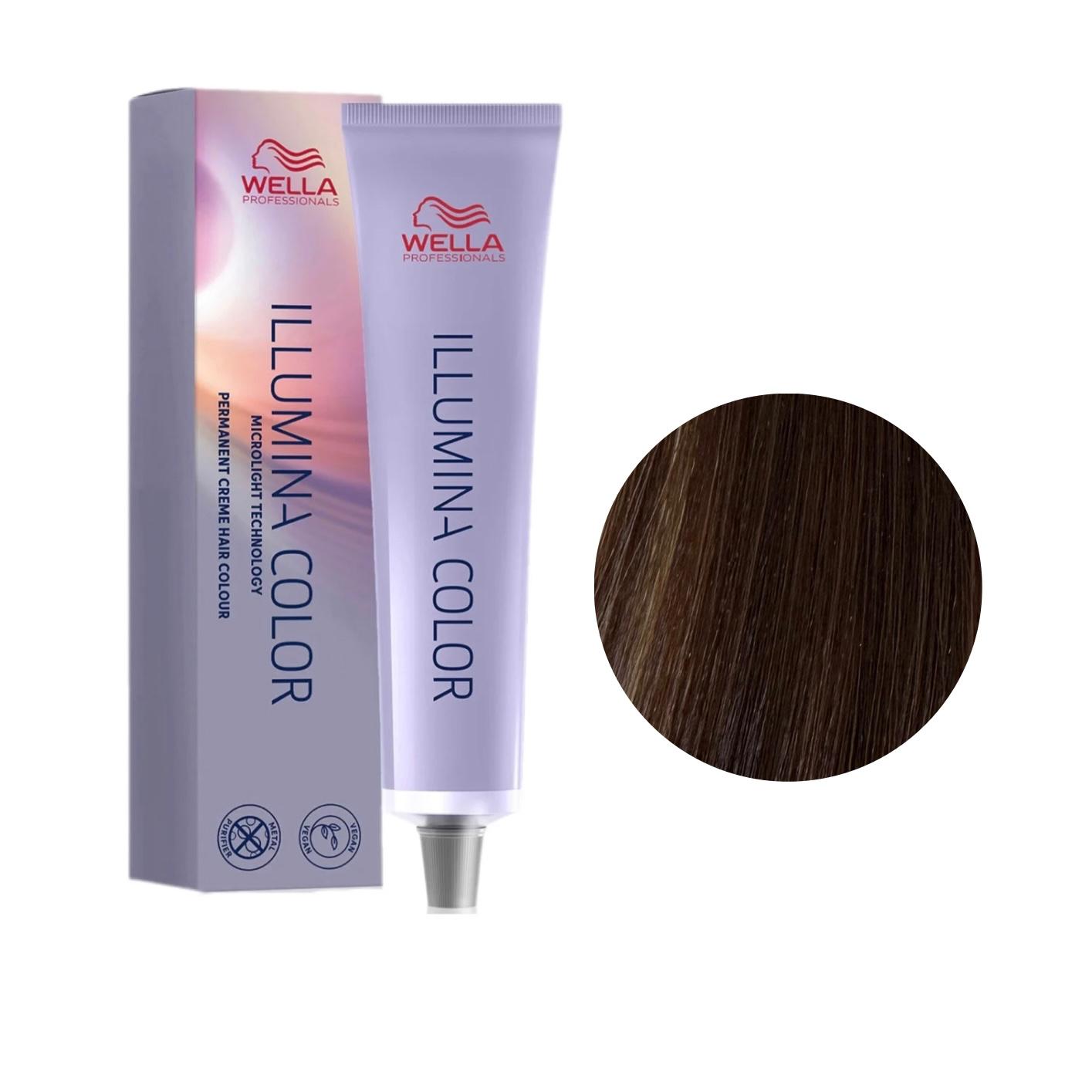 Colore Capelli N. 6/ Biondo Scuro Illumina Color Wella Professionals 60ml