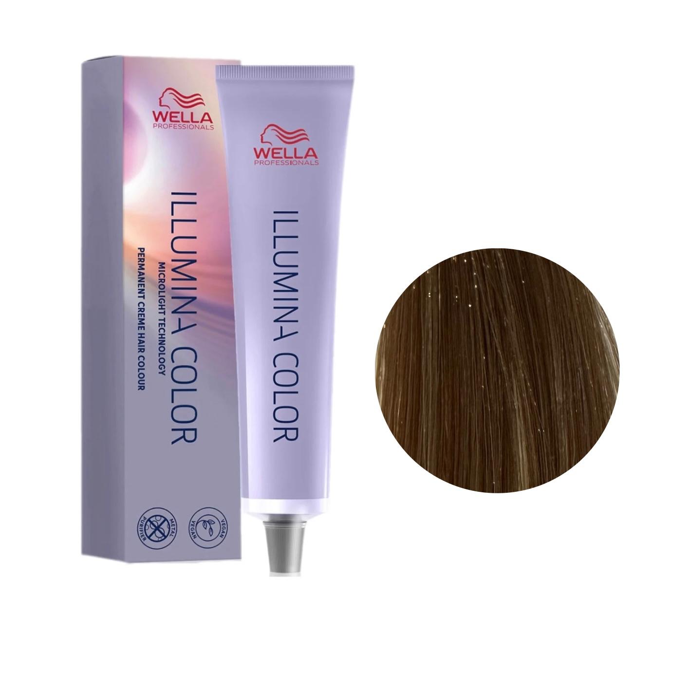 Colore Capelli N. 7/31 Biondo Medio Oro Cenere Illumina Color Wella Professionals 60ml